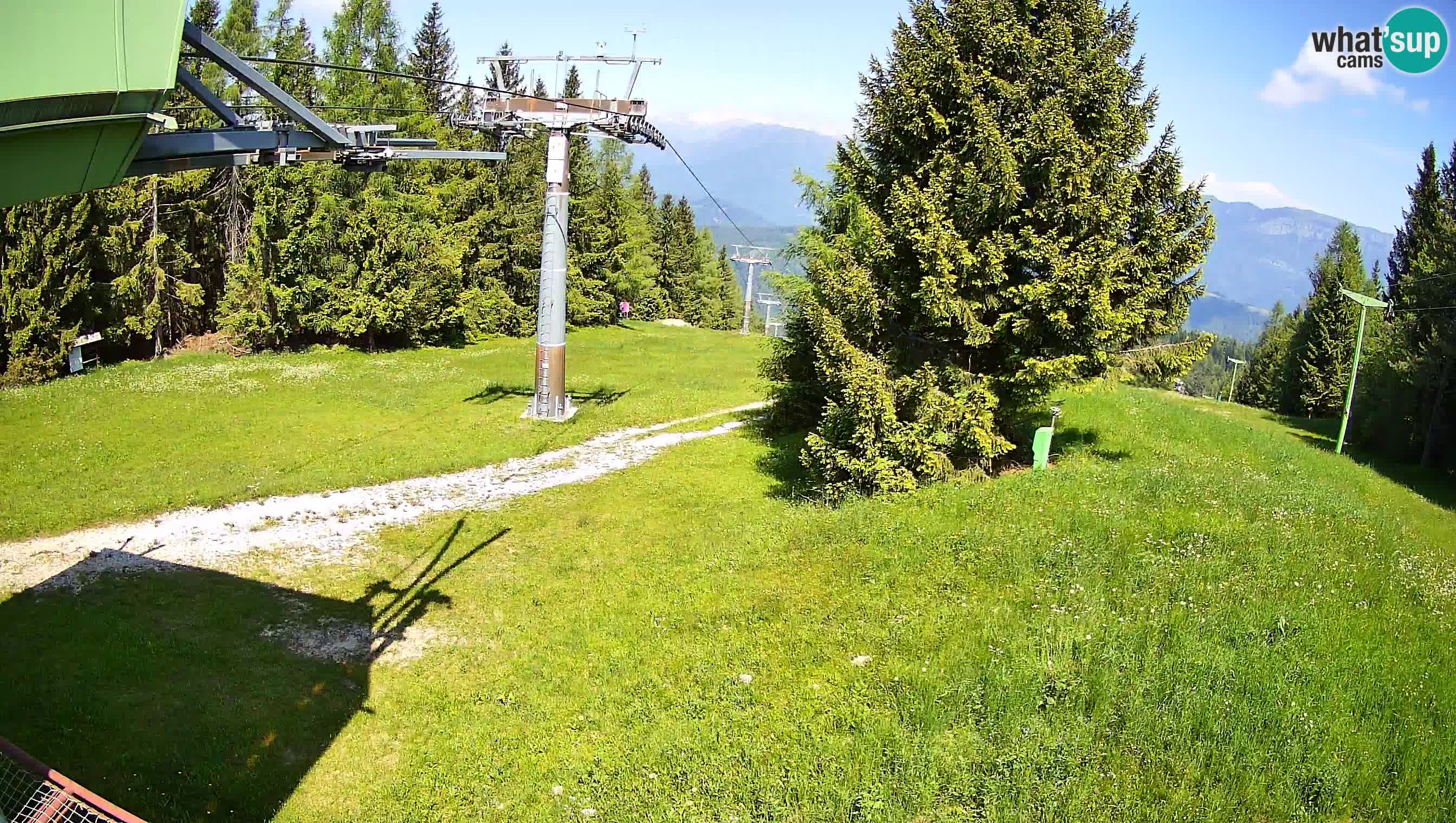 Centre de ski de Cerkno webcam Lom – Slovénie
