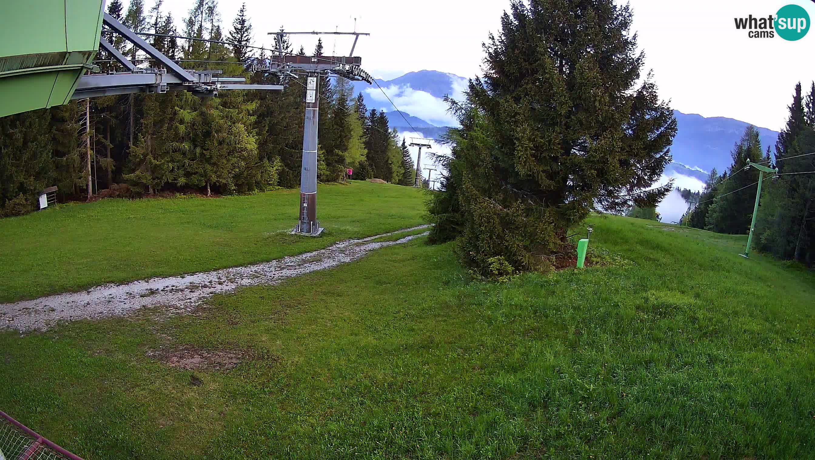 Skijalište Cerkno web kamera Lom – Slovenija