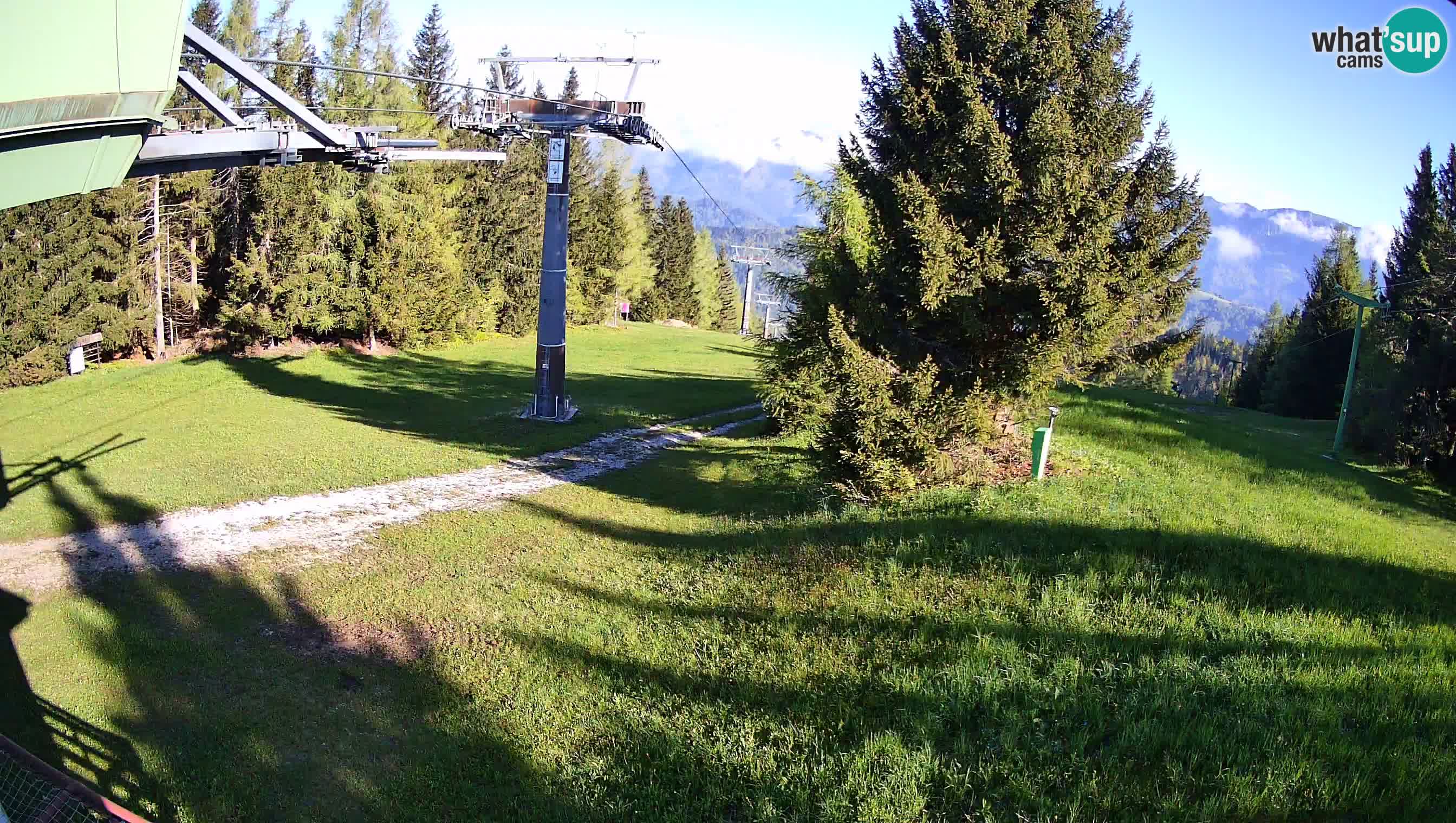 Skijalište Cerkno web kamera Lom – Slovenija