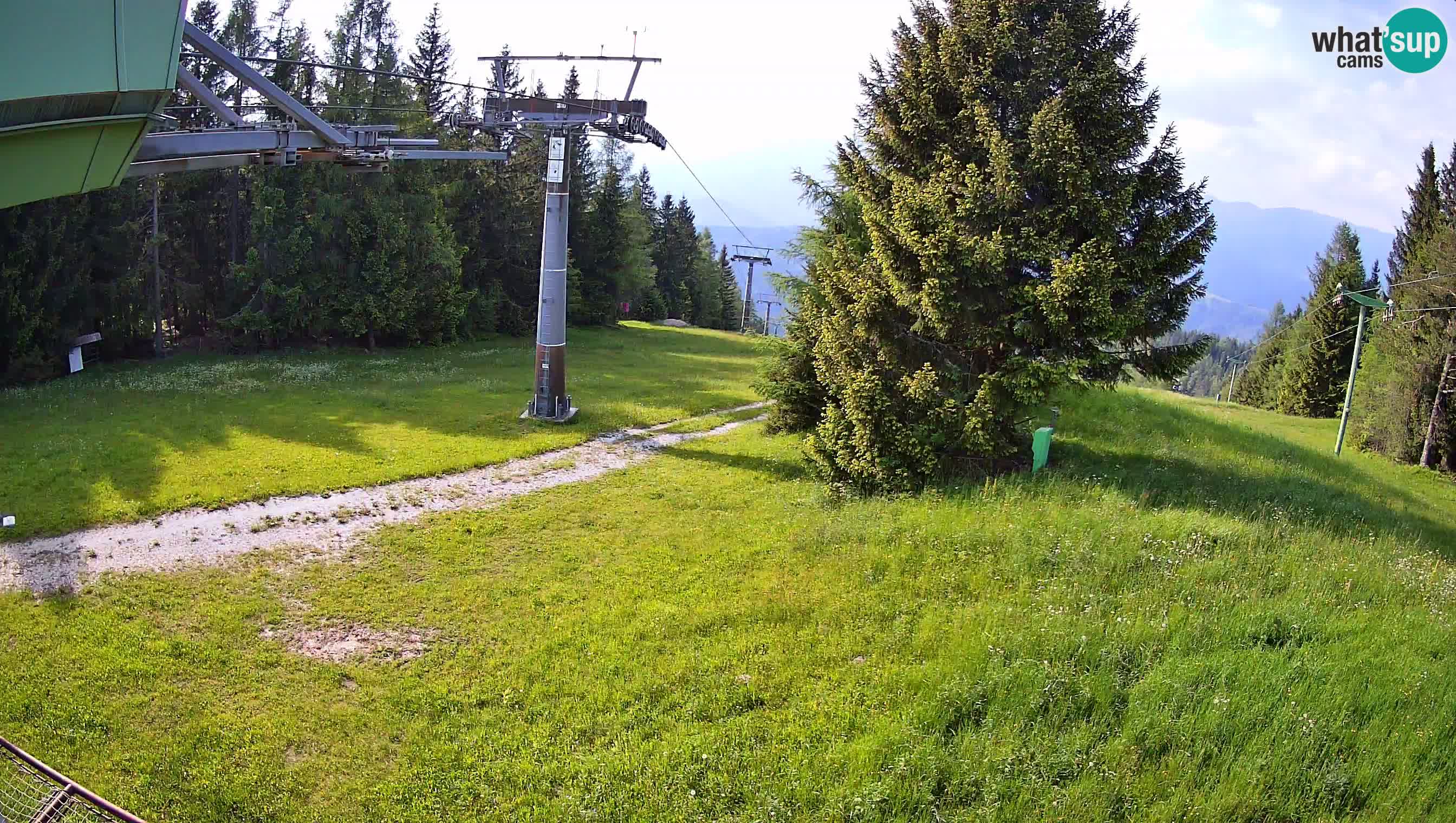 Centre de ski de Cerkno webcam Lom – Slovénie
