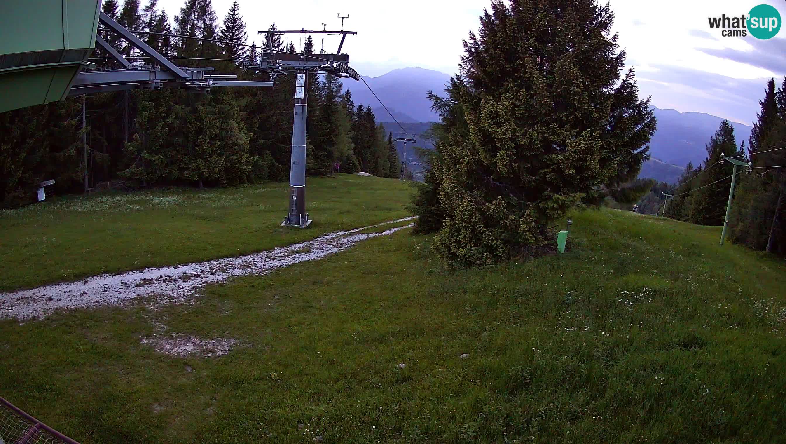 Centre de ski de Cerkno webcam Lom – Slovénie
