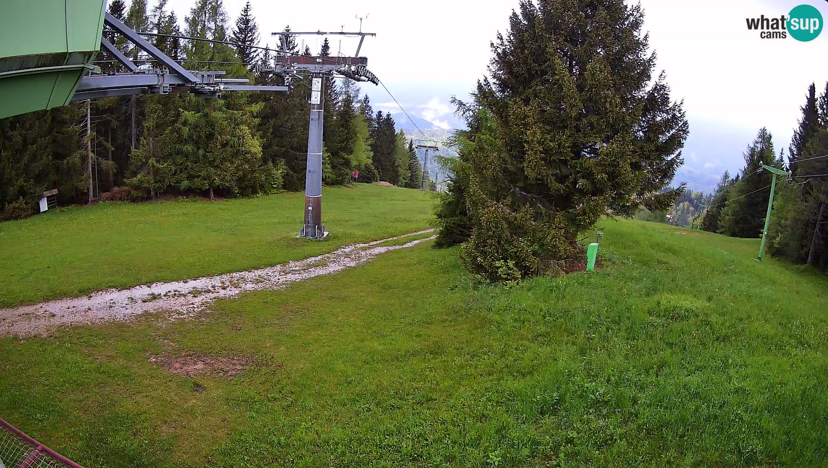 Cámara en vivo Estación de esquí de Cerkno Lom – Eslovenia