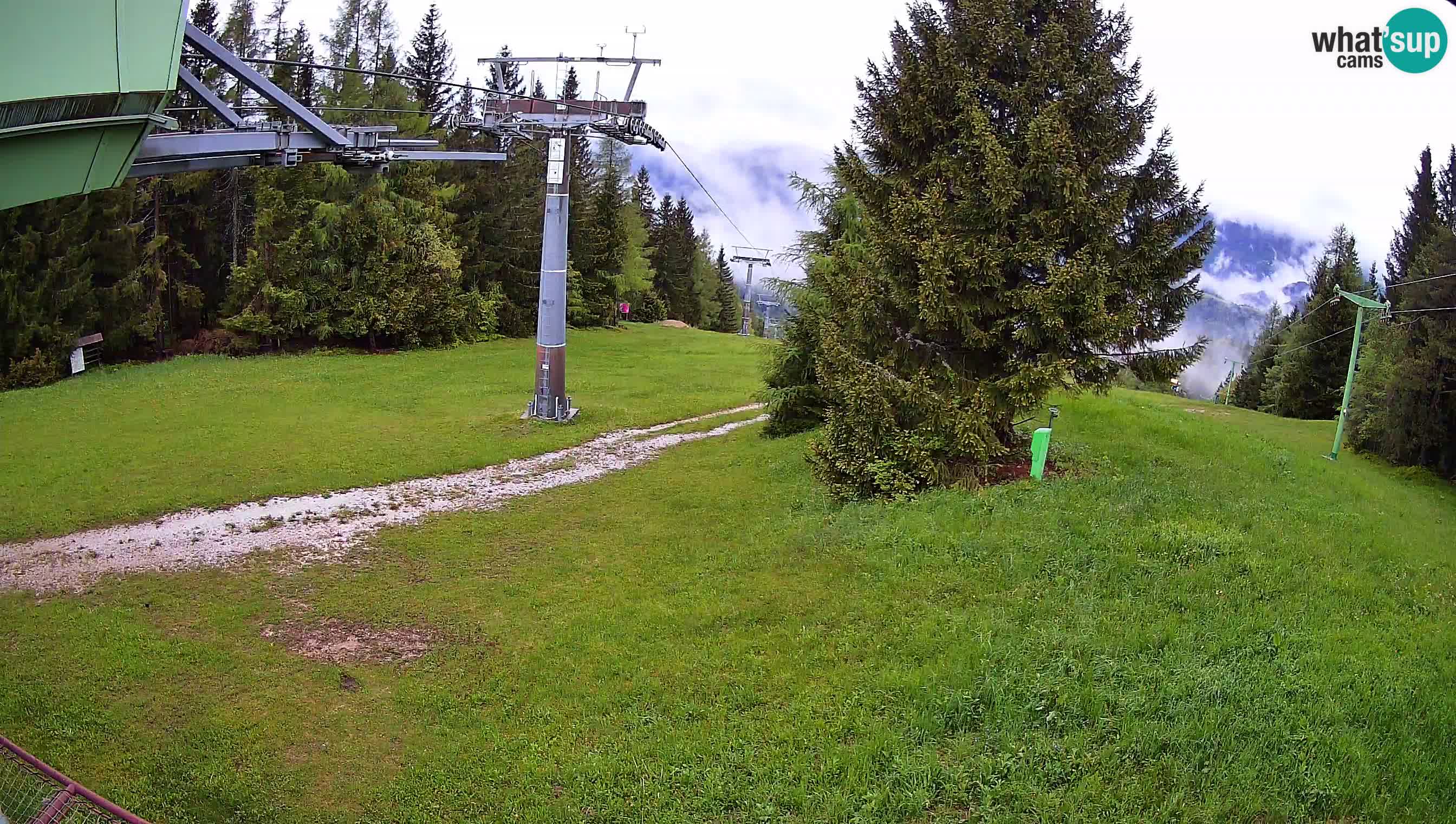 Skijalište Cerkno web kamera Lom – Slovenija