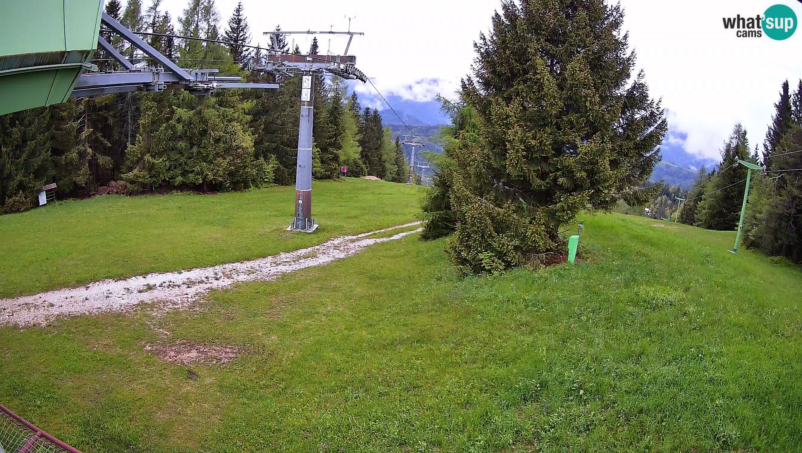 Skijalište Cerkno web kamera Lom – Slovenija