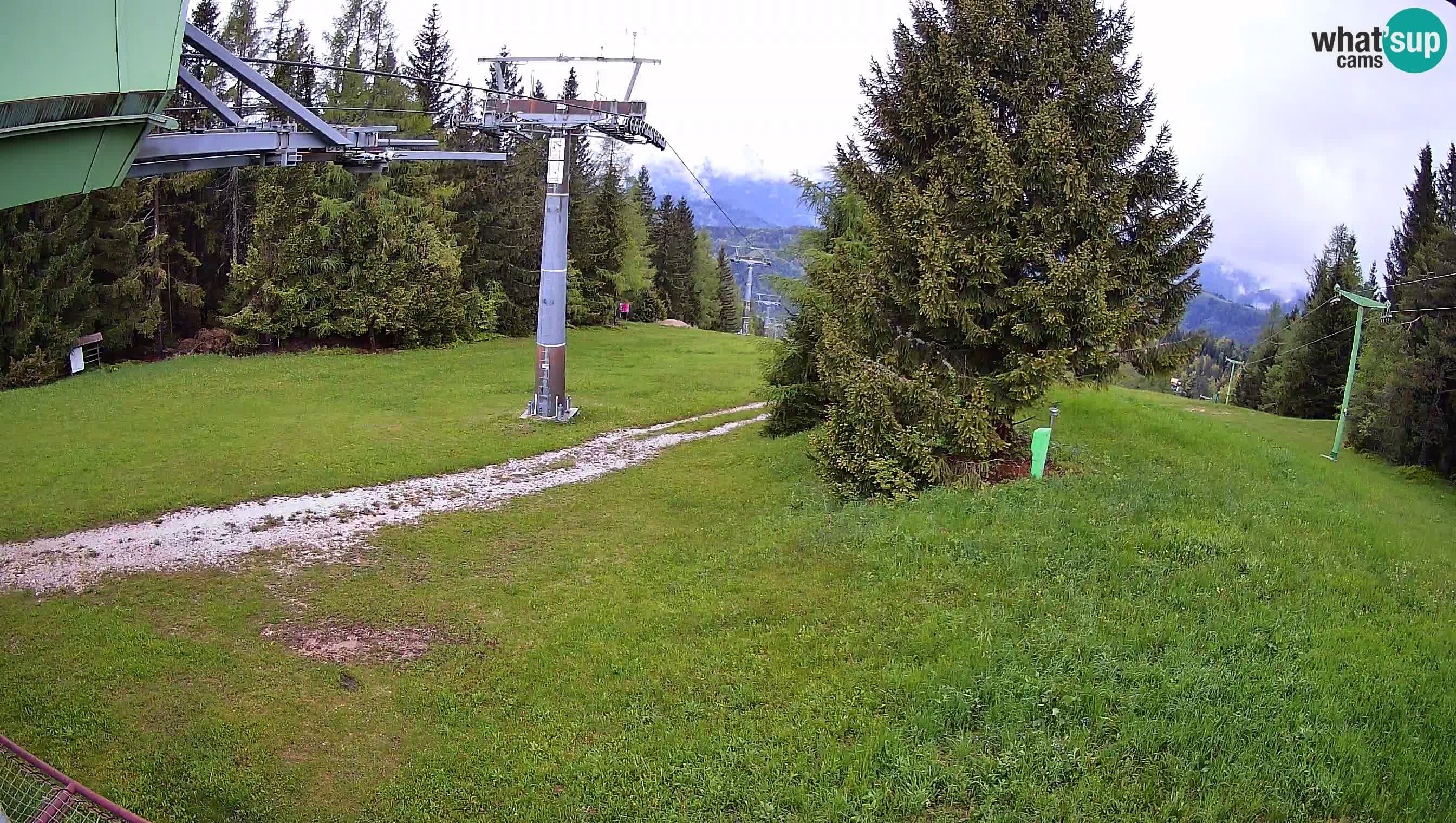 Skijalište Cerkno web kamera Lom – Slovenija