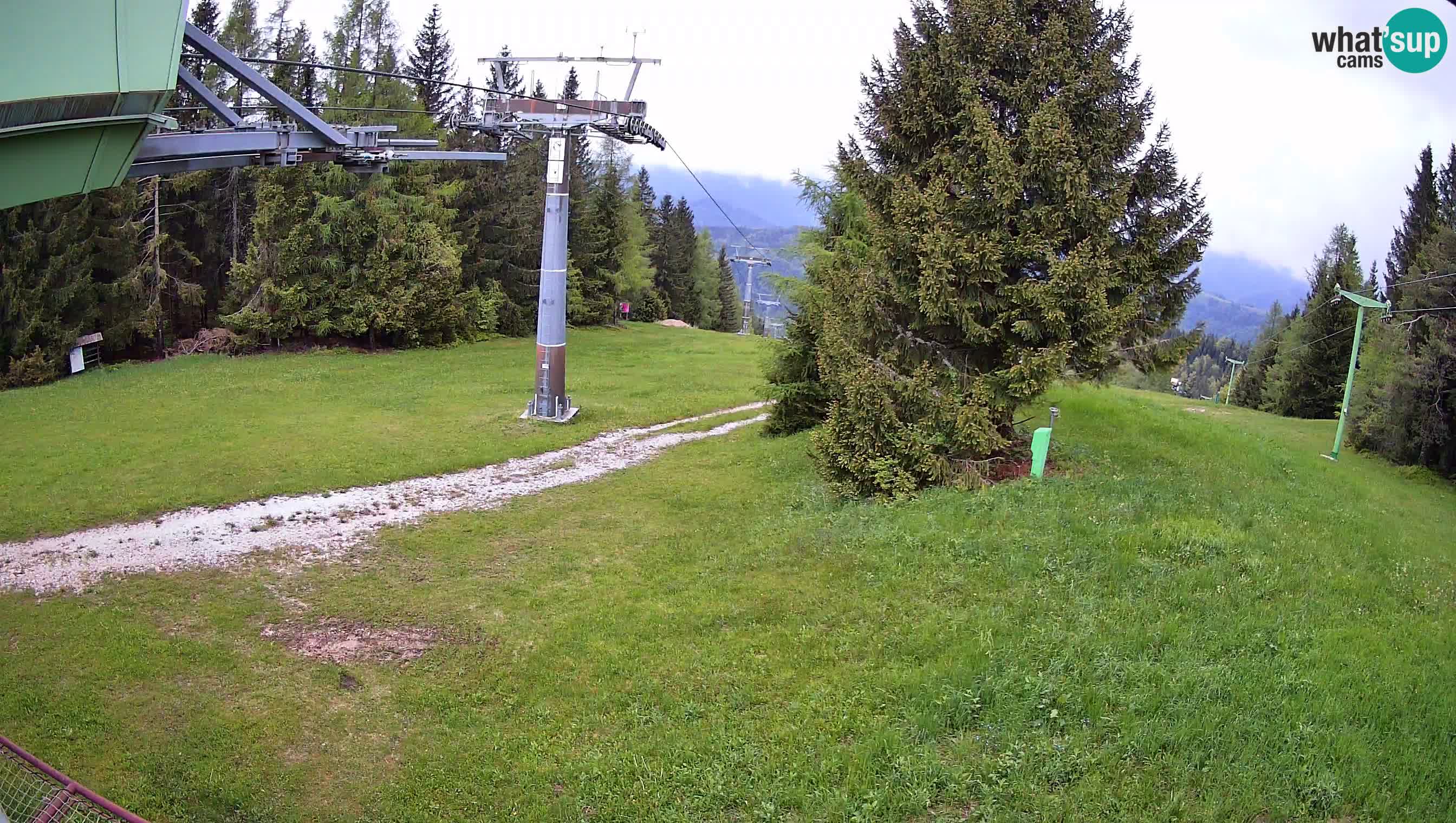 Skijalište Cerkno web kamera Lom – Slovenija