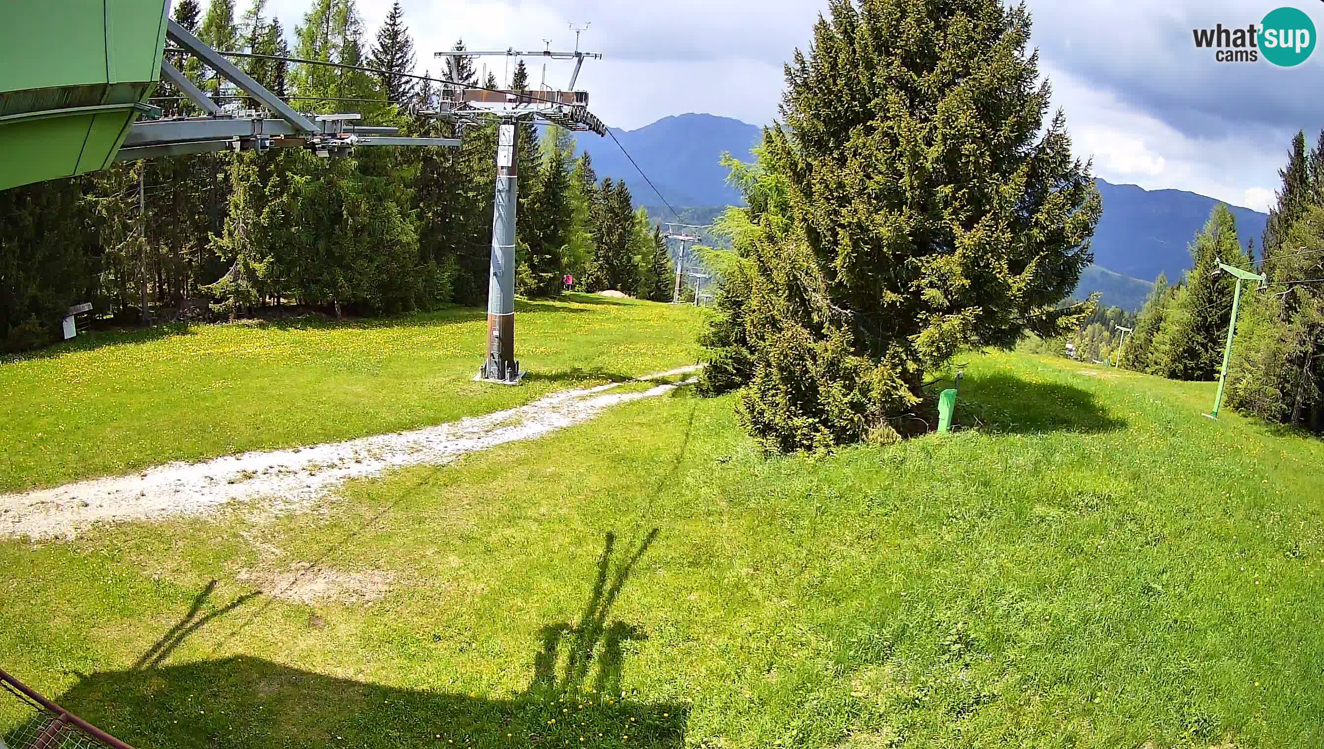 Centre de ski de Cerkno webcam Lom – Slovénie