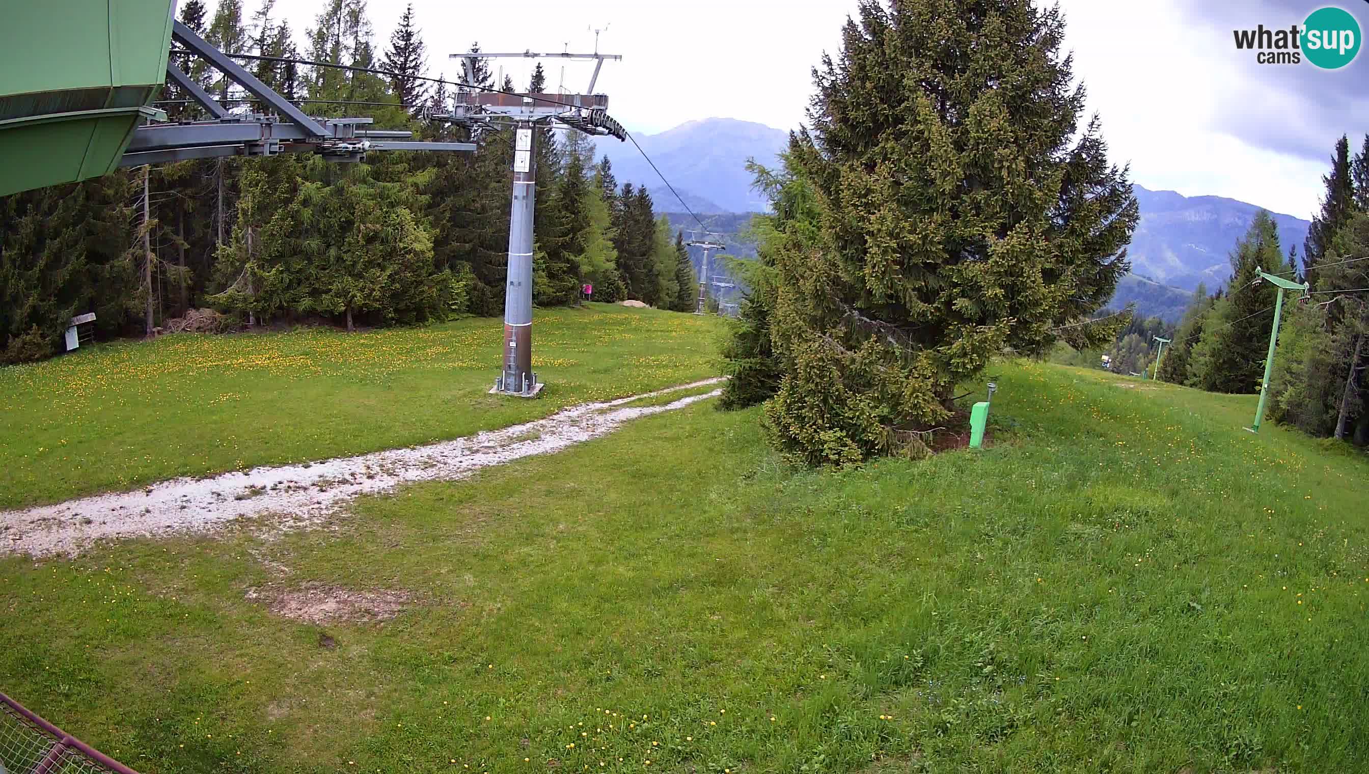 Cámara en vivo Estación de esquí de Cerkno Lom – Eslovenia