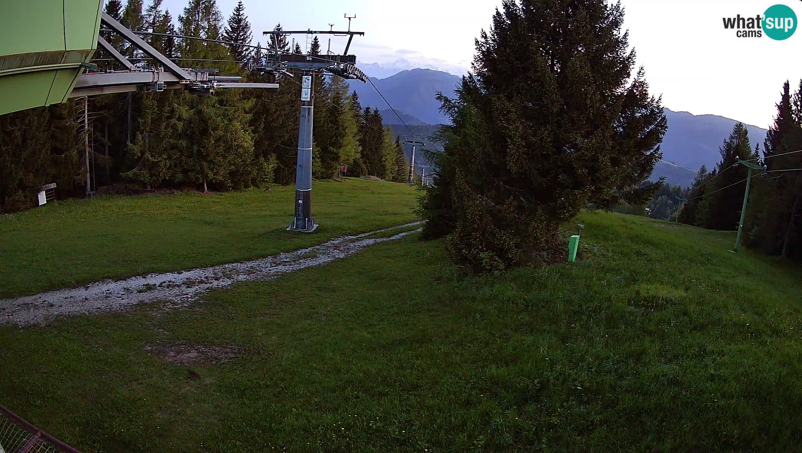 Centre de ski de Cerkno webcam Lom – Slovénie