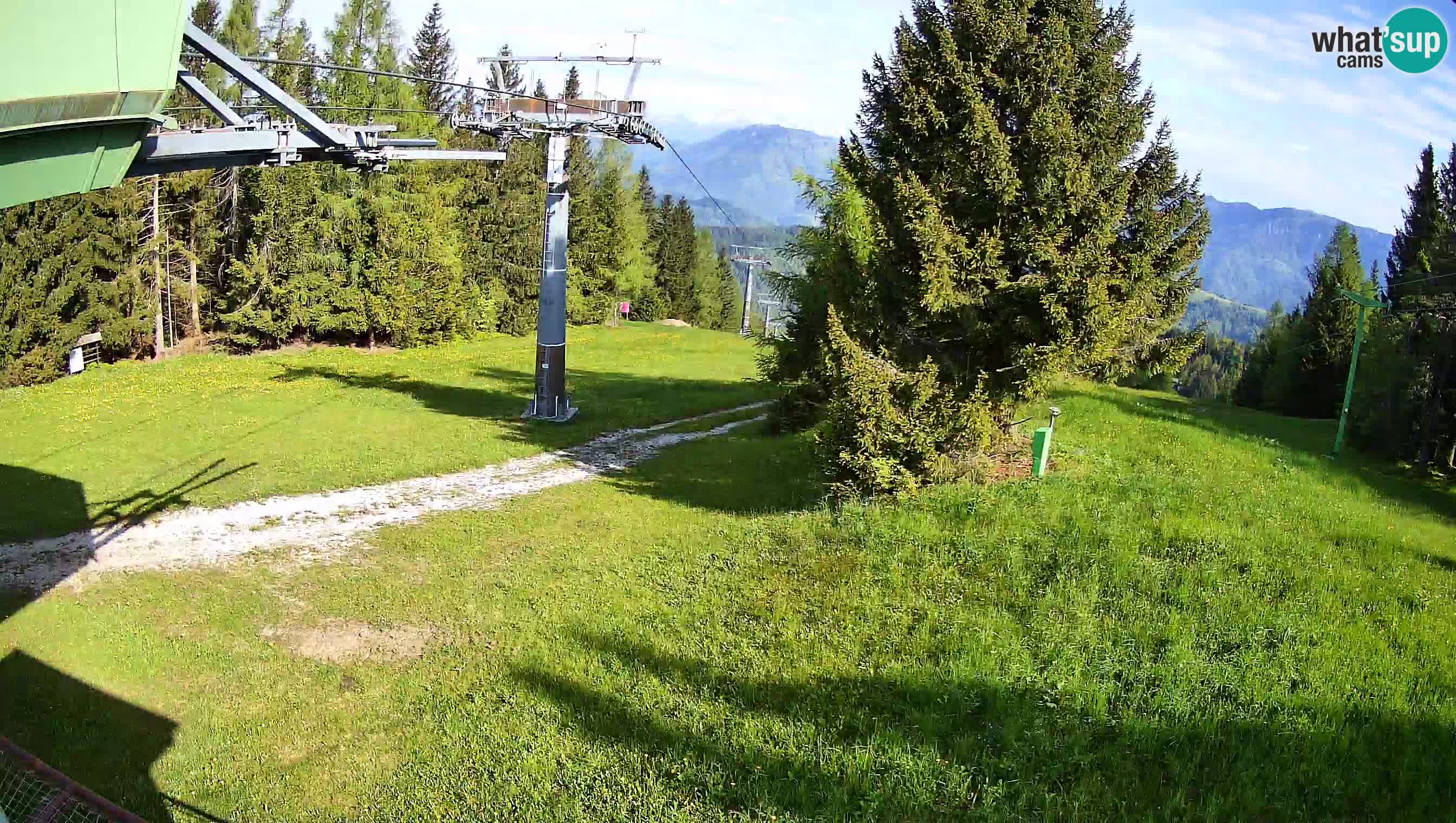 Skizentrum webcam Cerkno Lom – Slowenien