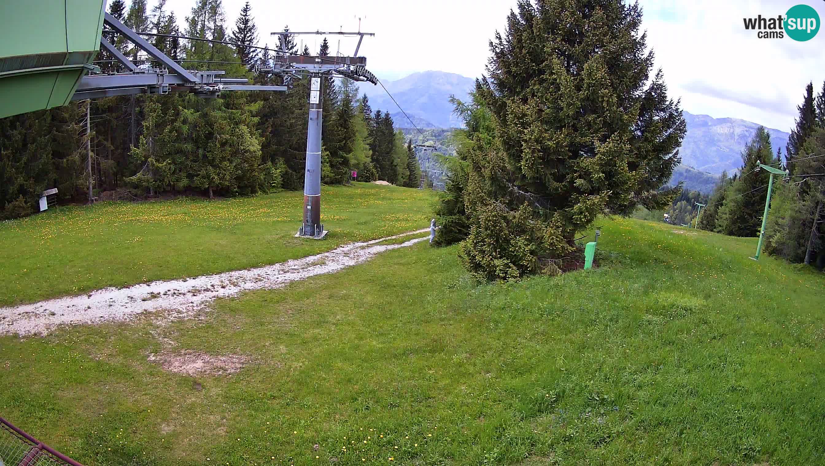 Skijalište Cerkno web kamera Lom – Slovenija