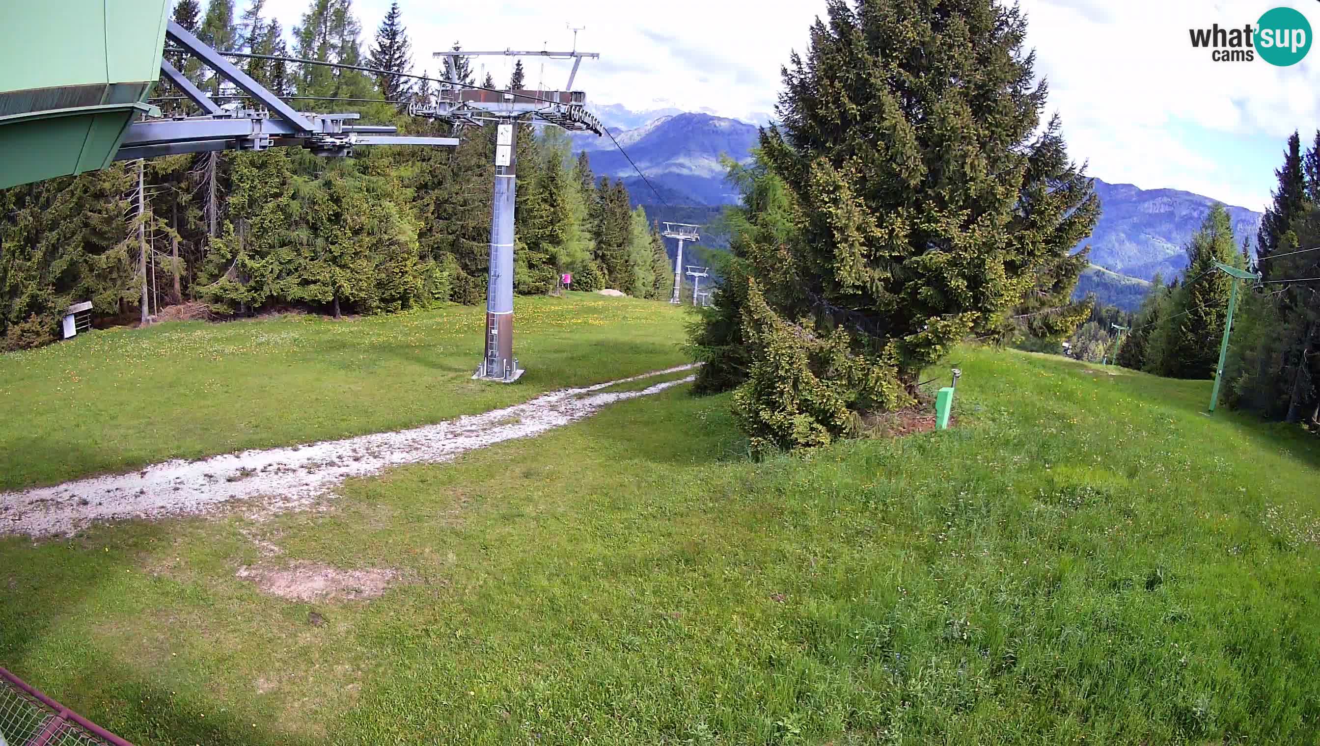 Centre de ski de Cerkno webcam Lom – Slovénie