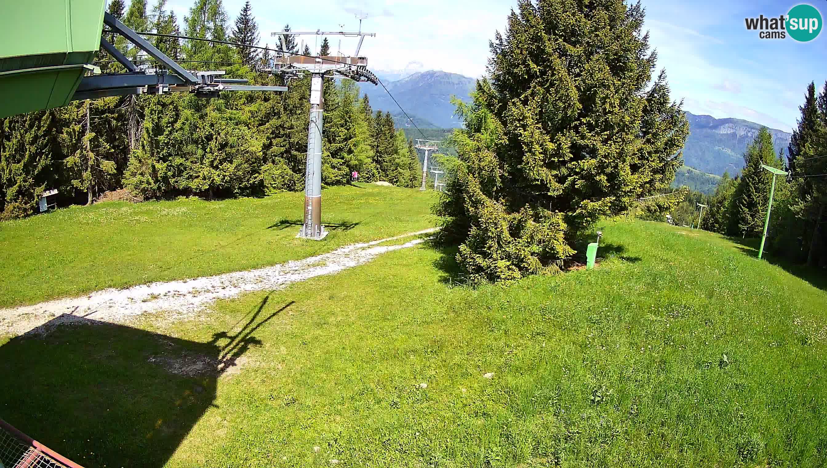 Skijalište Cerkno web kamera Lom – Slovenija