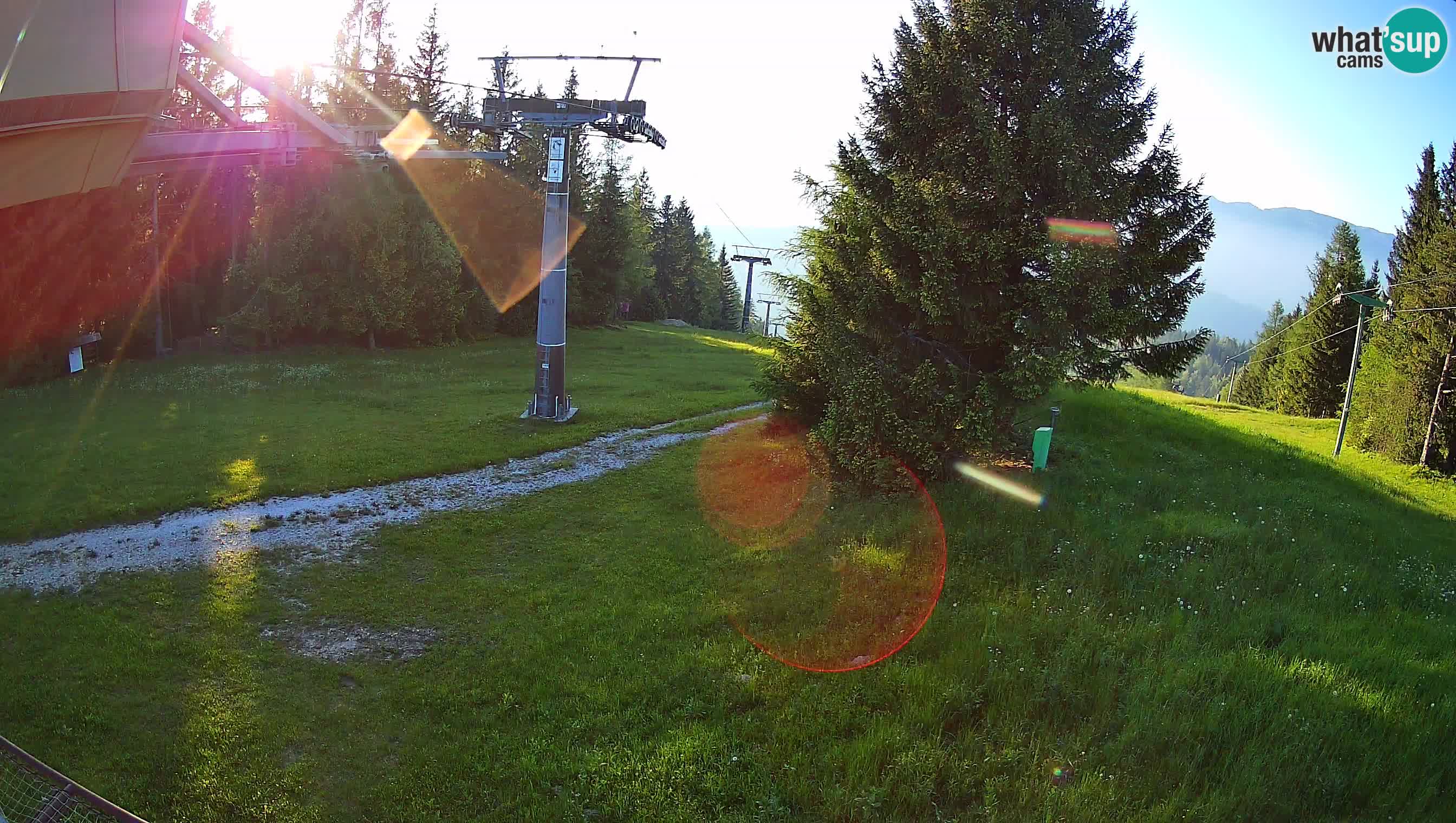 Centre de ski de Cerkno webcam Lom – Slovénie