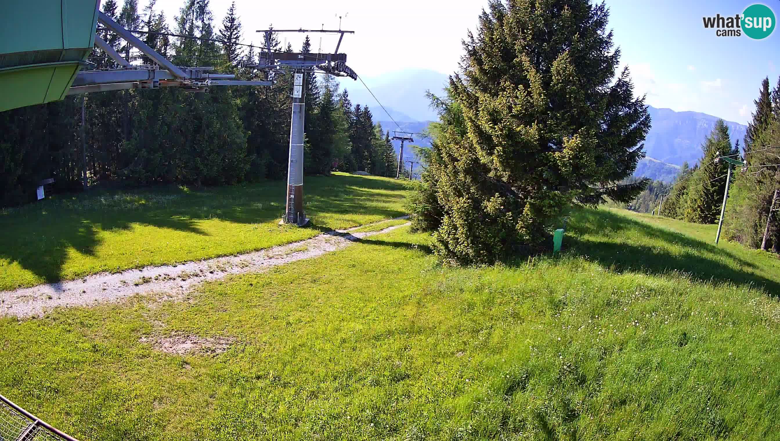 Centre de ski de Cerkno webcam Lom – Slovénie