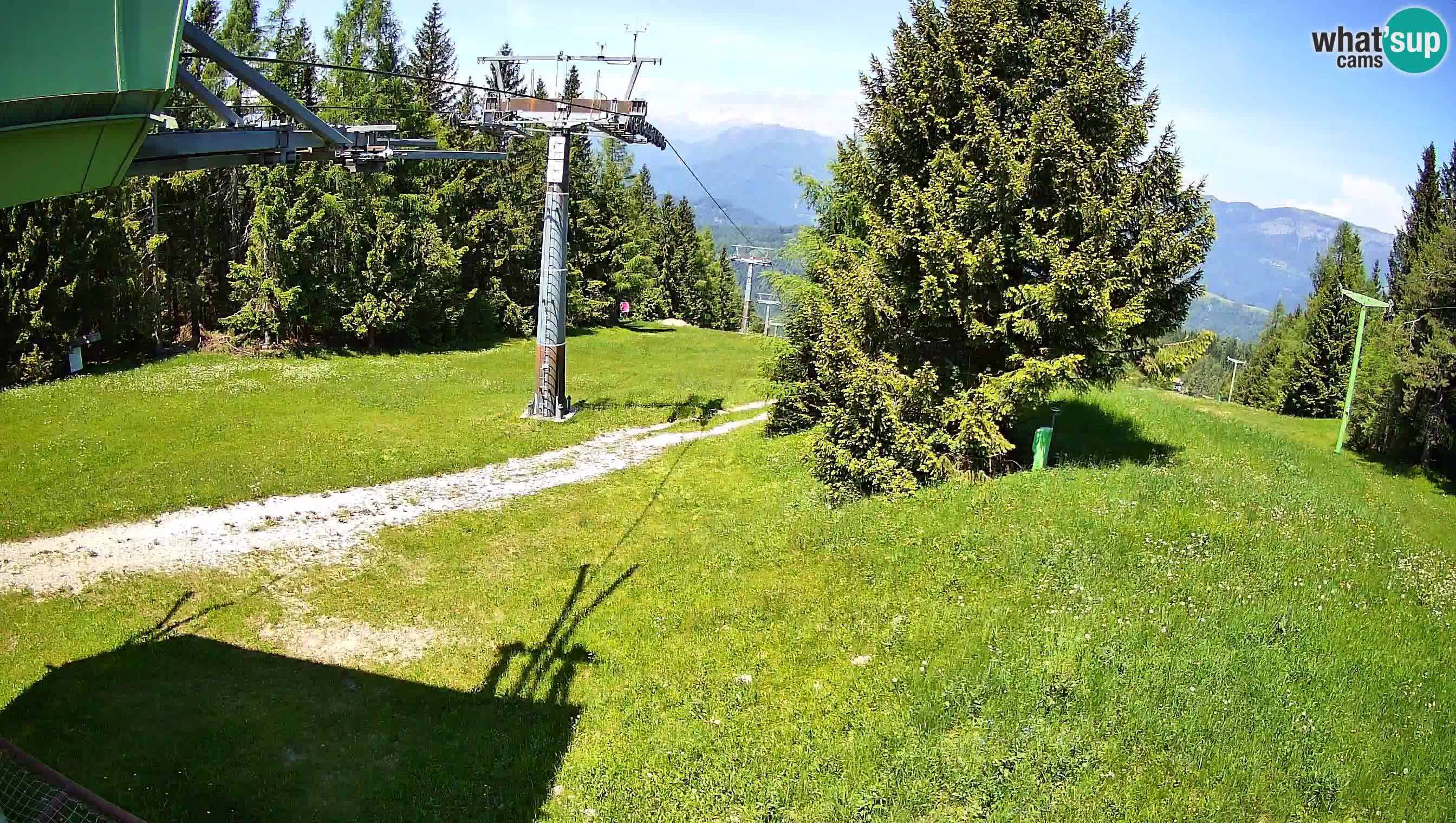 Skijalište Cerkno web kamera Lom – Slovenija