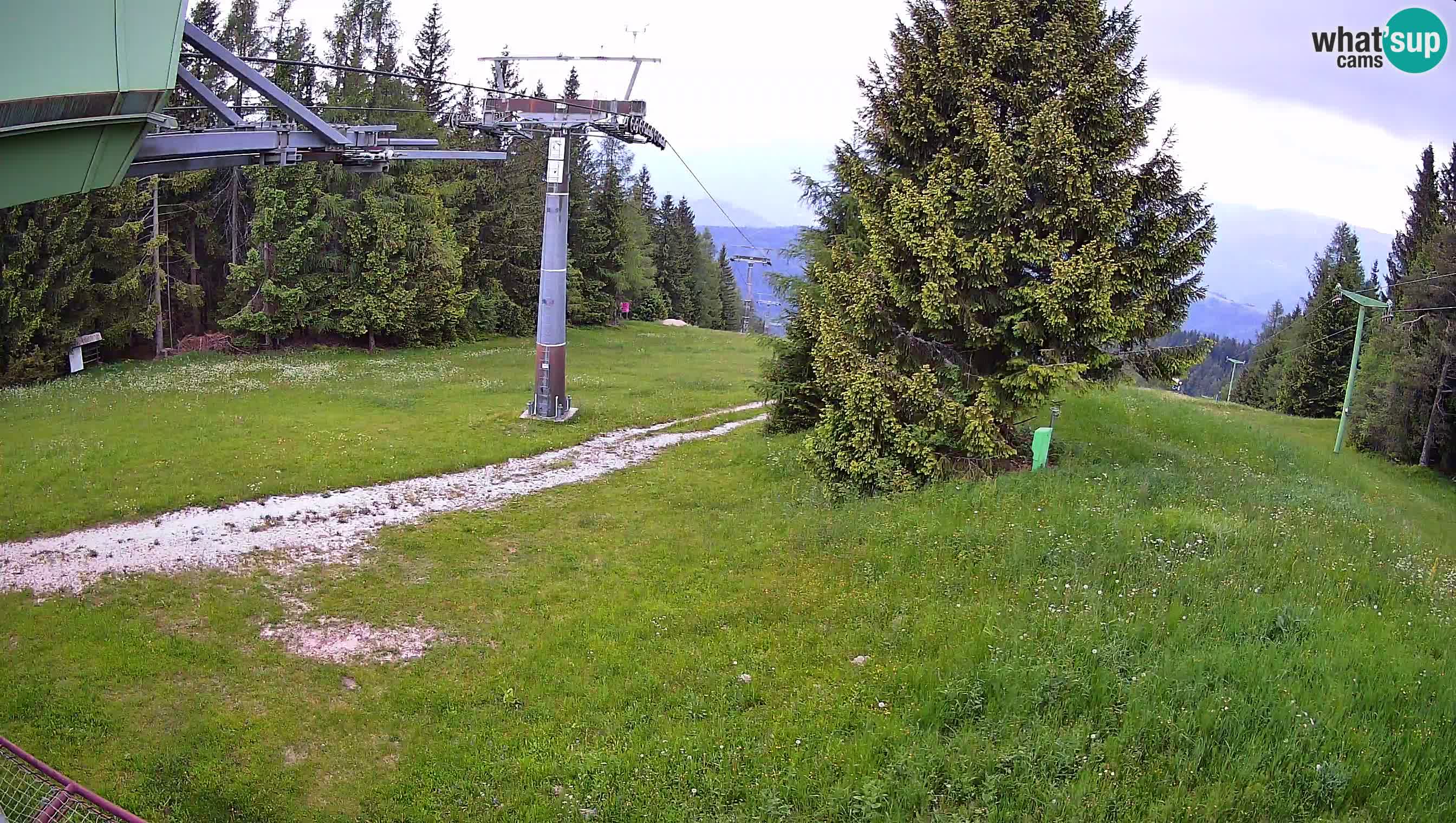 Centre de ski de Cerkno webcam Lom – Slovénie