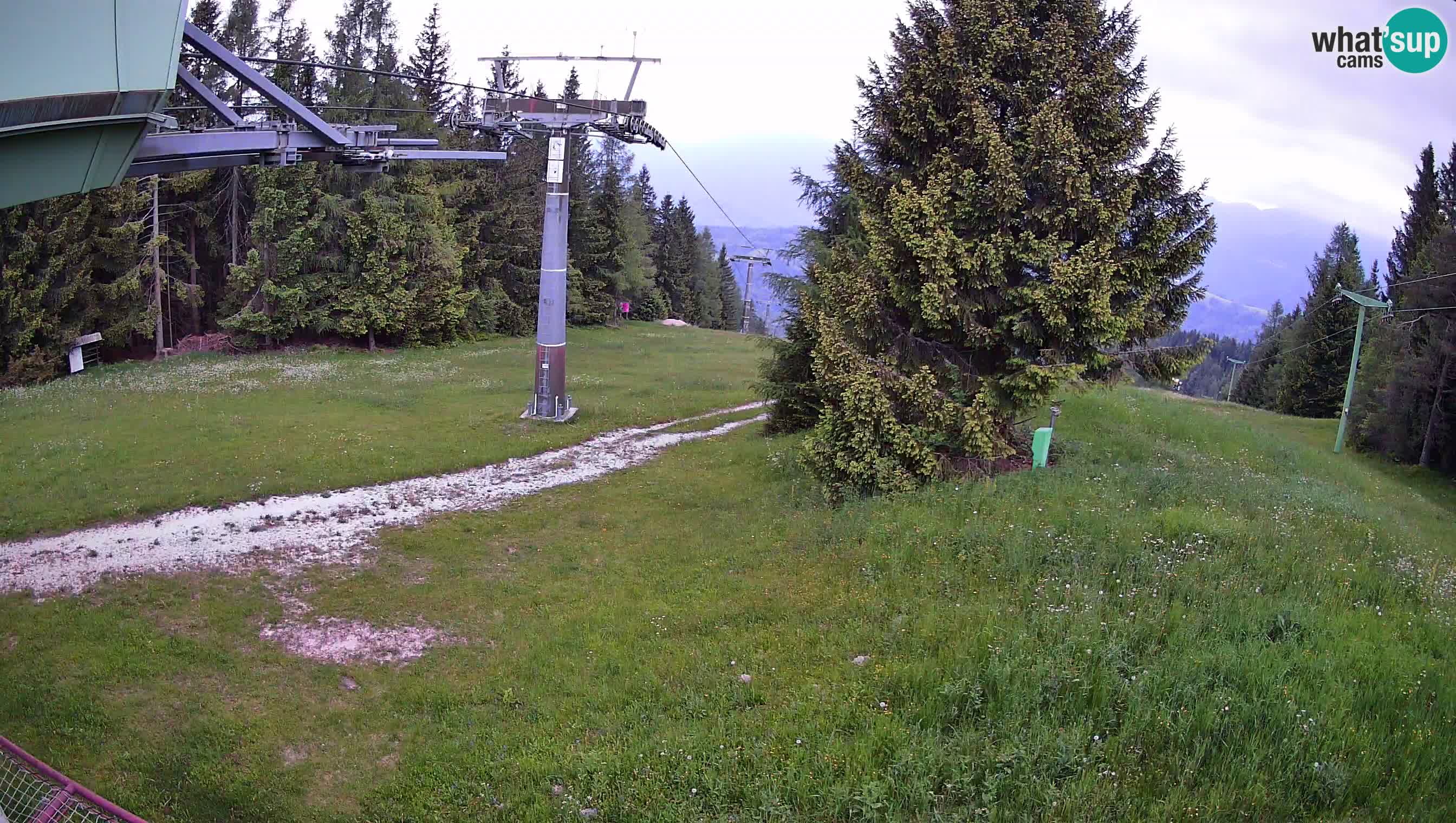 Centre de ski de Cerkno webcam Lom – Slovénie