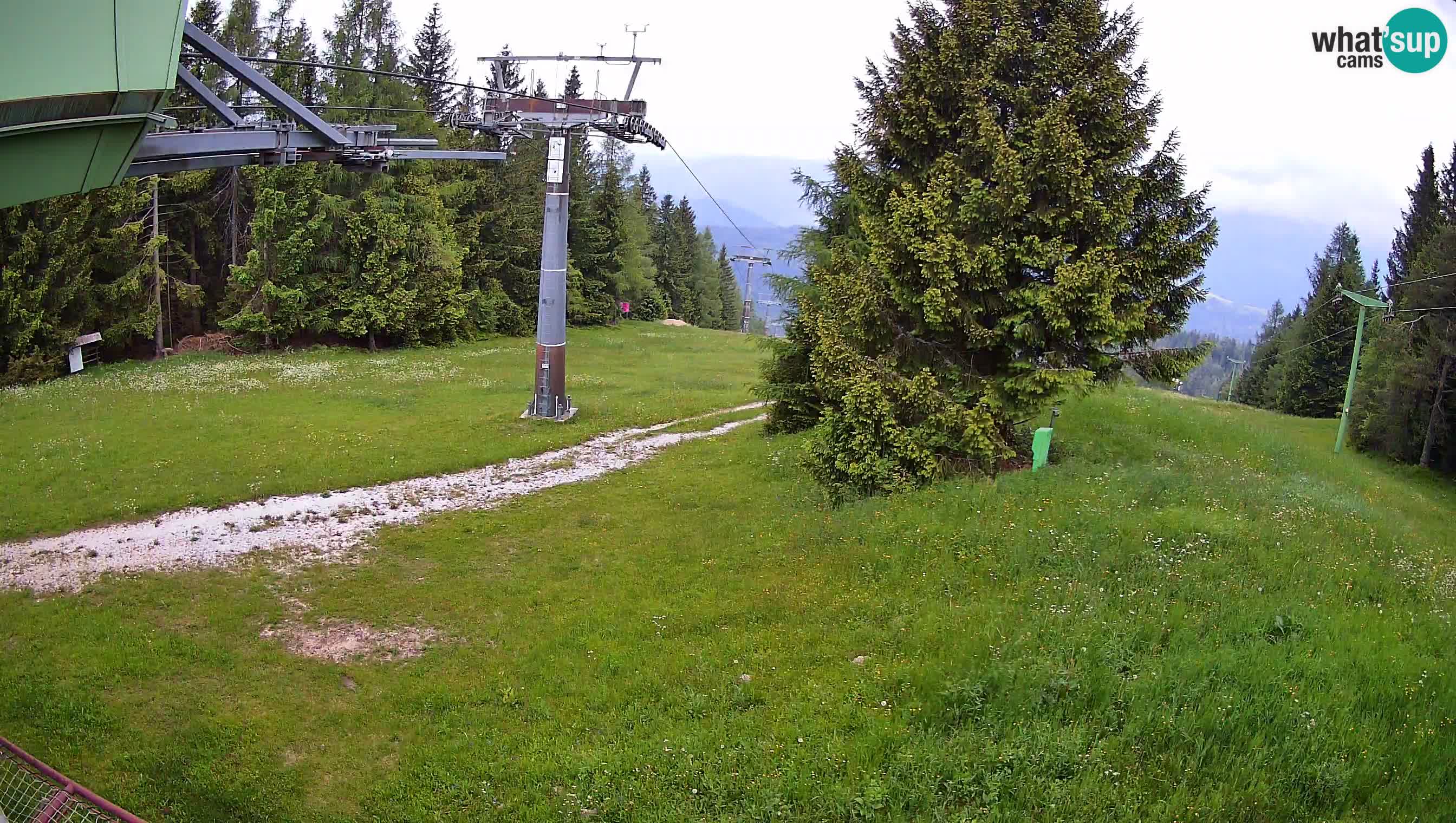 Skijalište Cerkno web kamera Lom – Slovenija