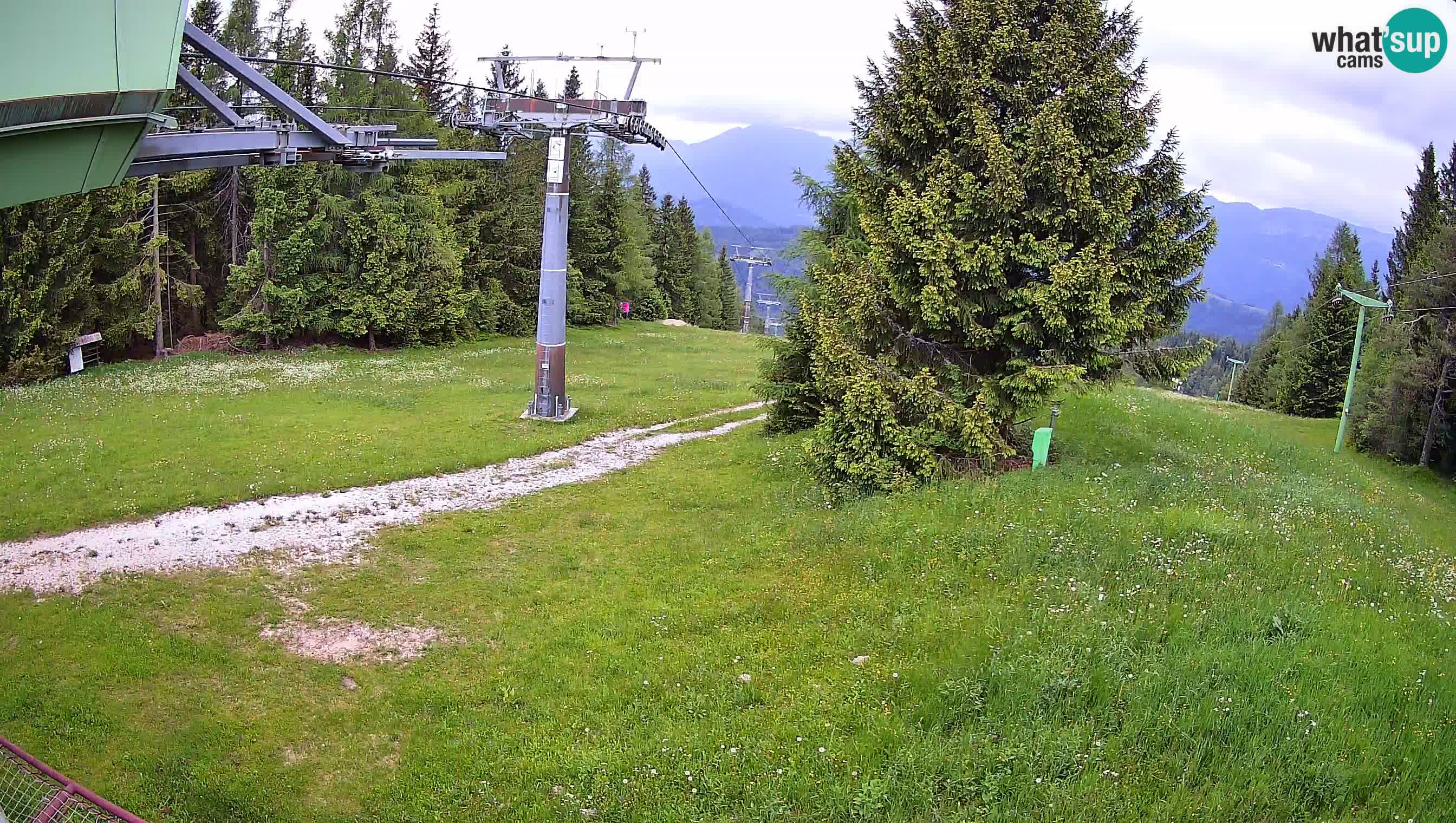 Skijalište Cerkno web kamera Lom – Slovenija