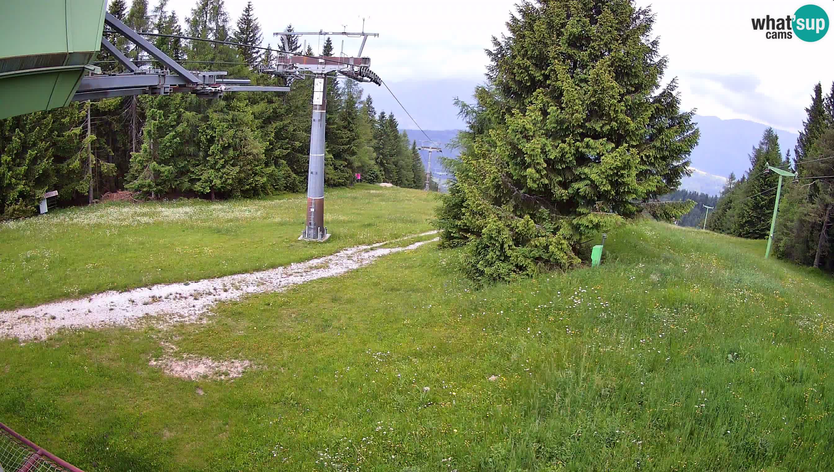 Skijalište Cerkno web kamera Lom – Slovenija