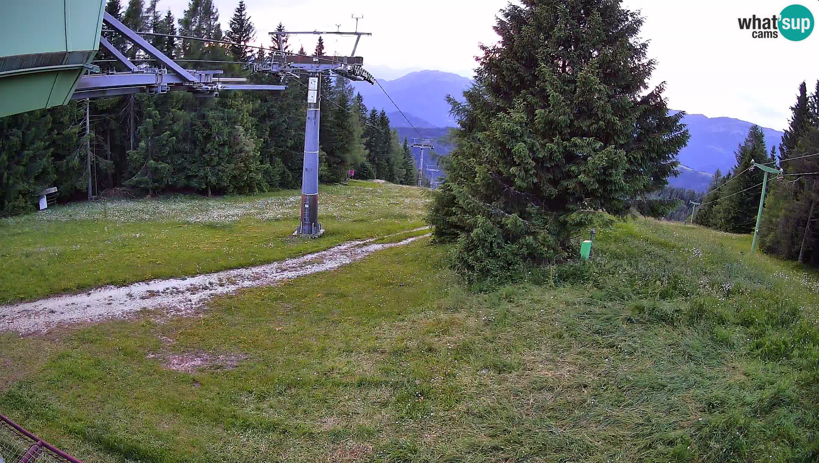 Centre de ski de Cerkno webcam Lom – Slovénie