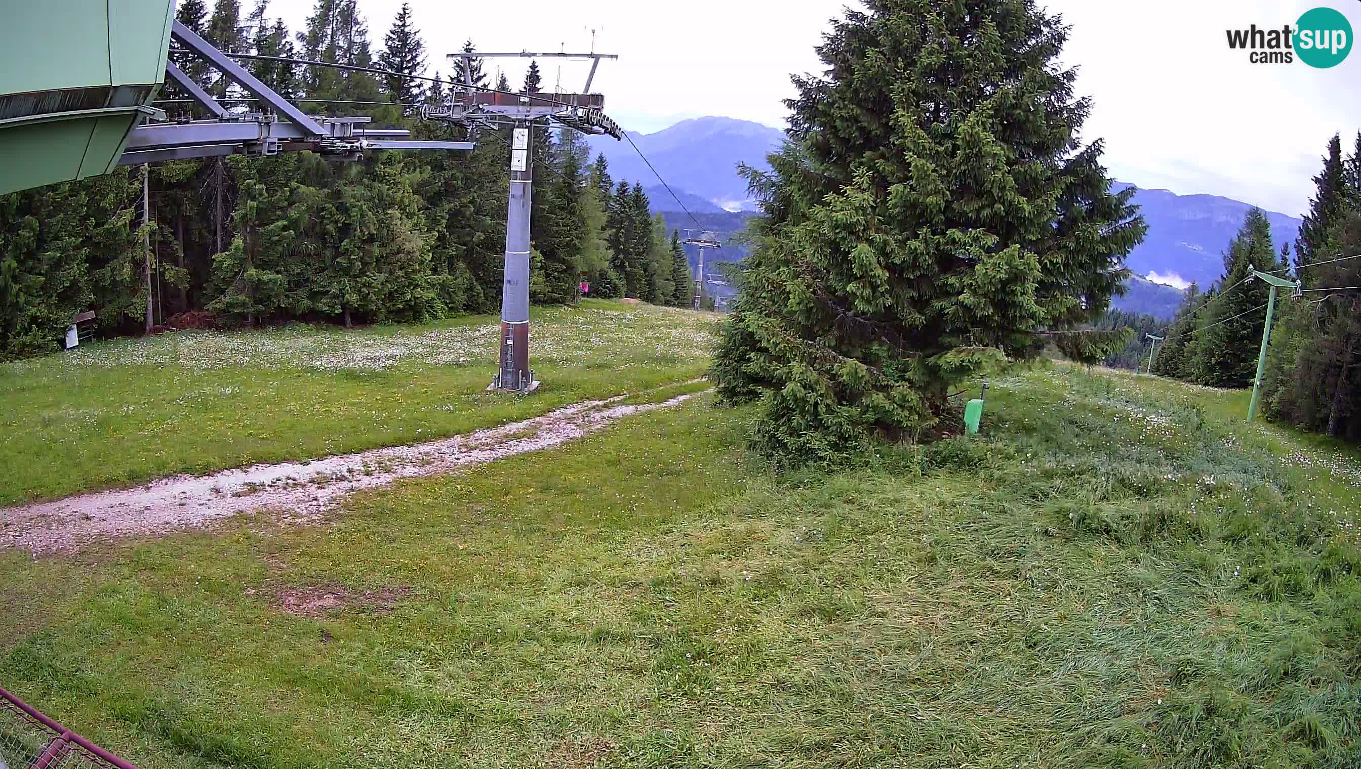 Cámara en vivo Estación de esquí de Cerkno Lom – Eslovenia