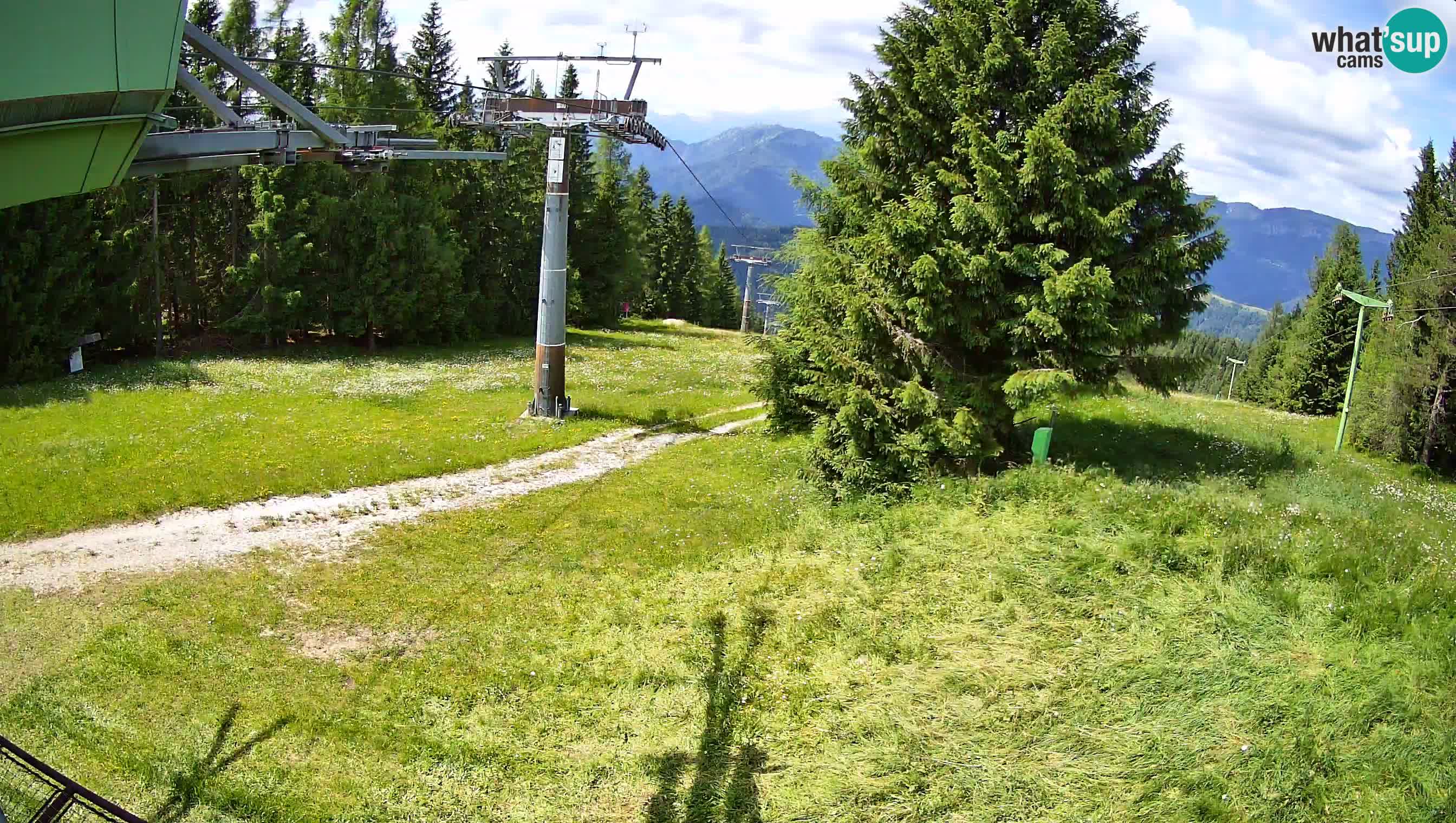 Centre de ski de Cerkno webcam Lom – Slovénie