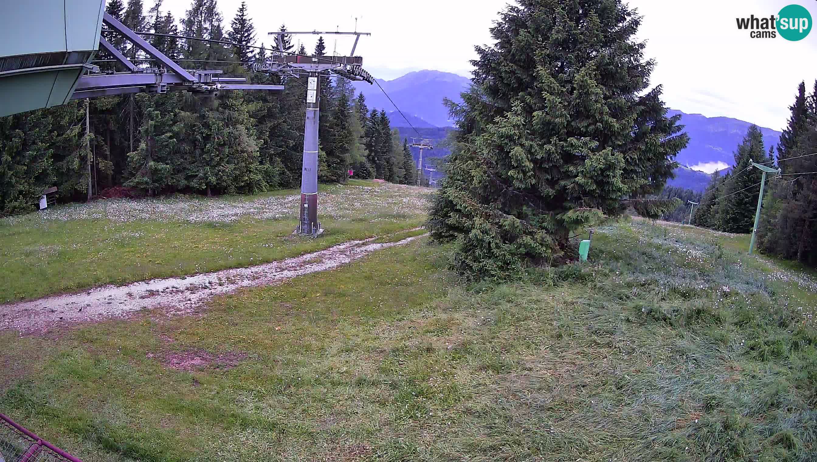 Skizentrum webcam Cerkno Lom – Slowenien