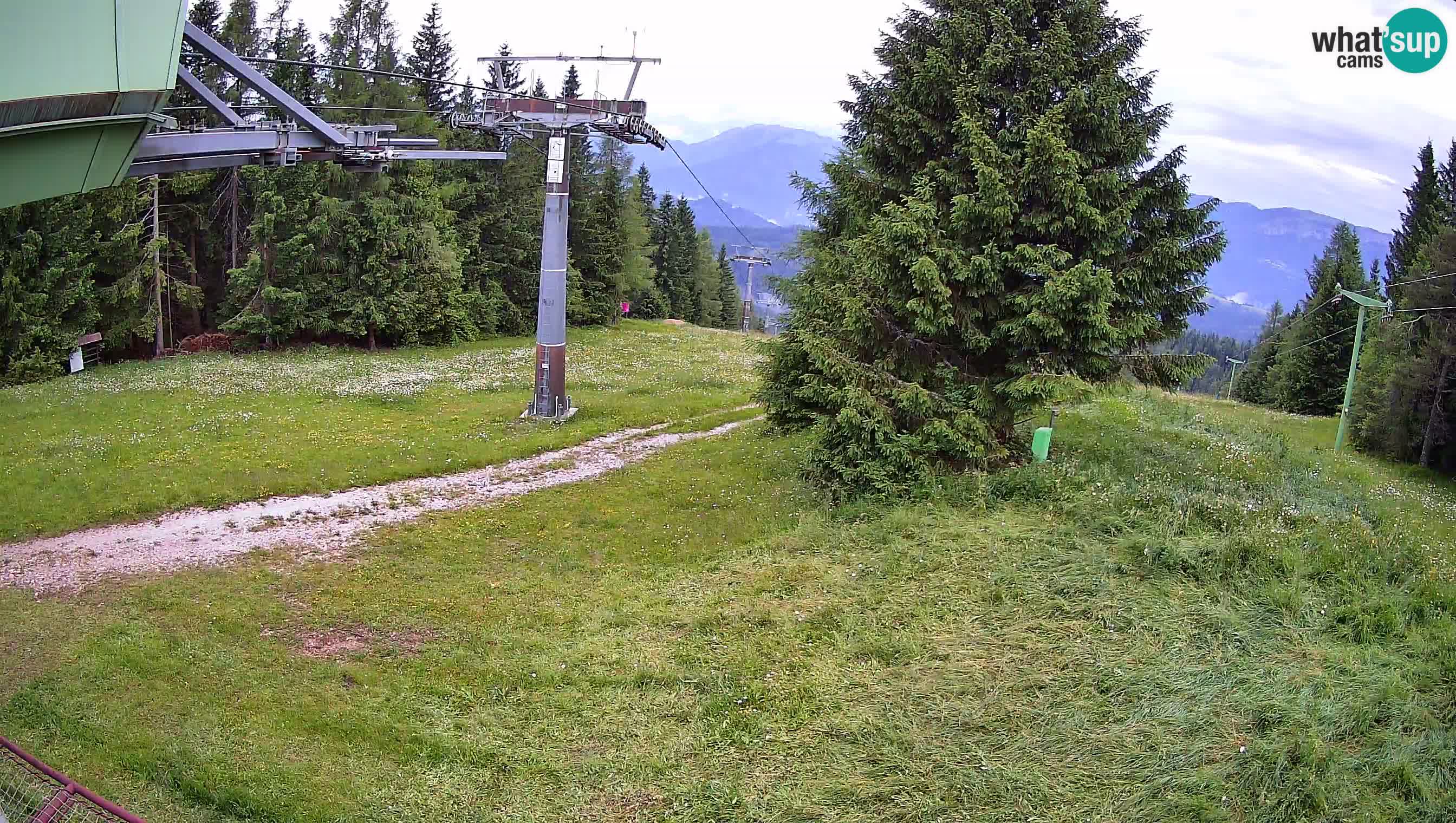 Centre de ski de Cerkno webcam Lom – Slovénie