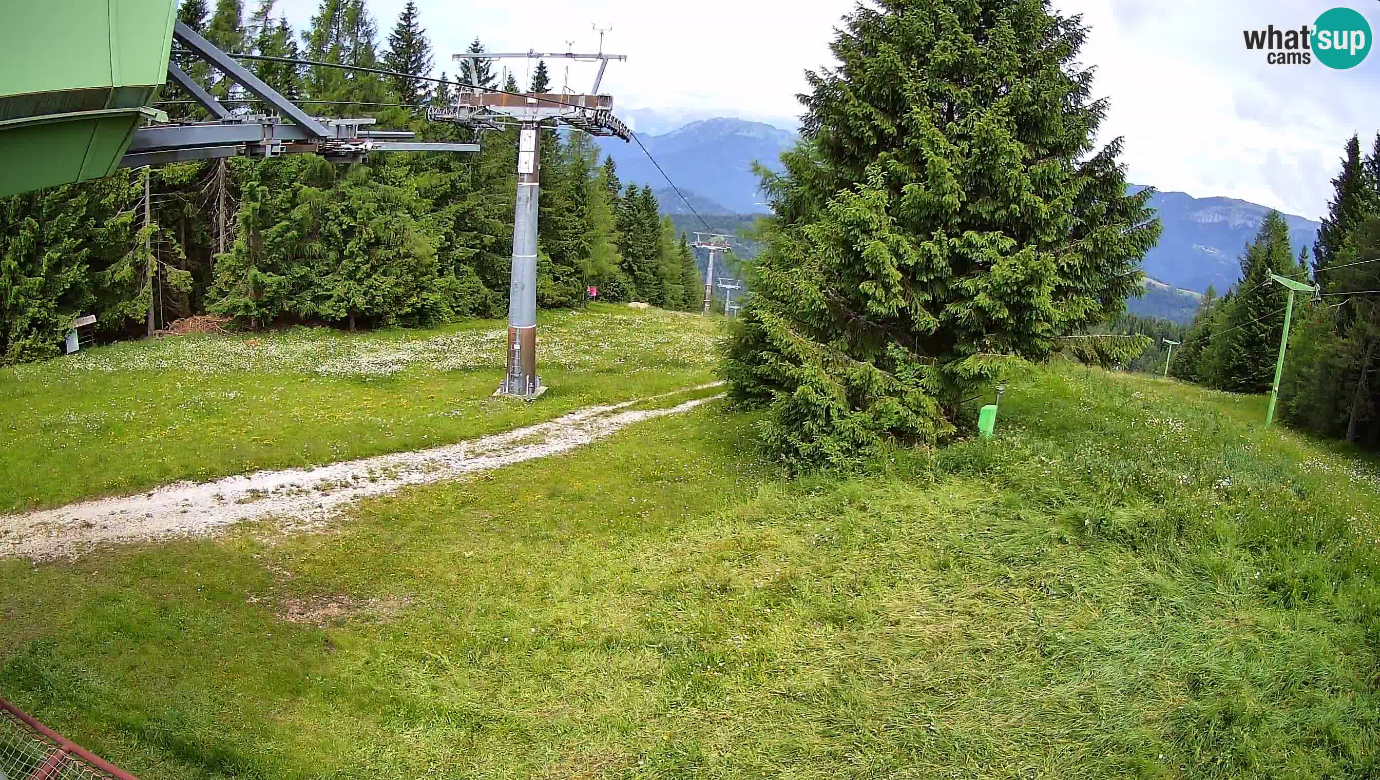 Skijalište Cerkno web kamera Lom – Slovenija