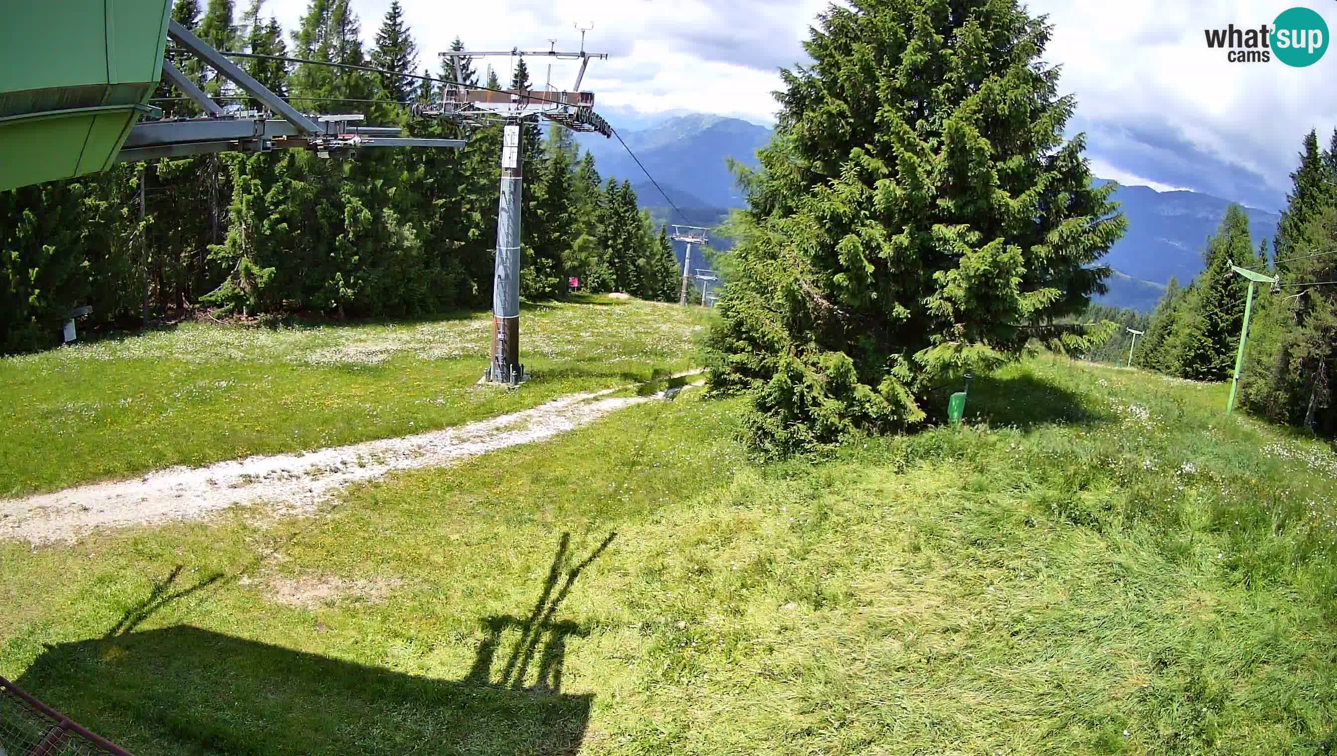 Skijalište Cerkno web kamera Lom – Slovenija