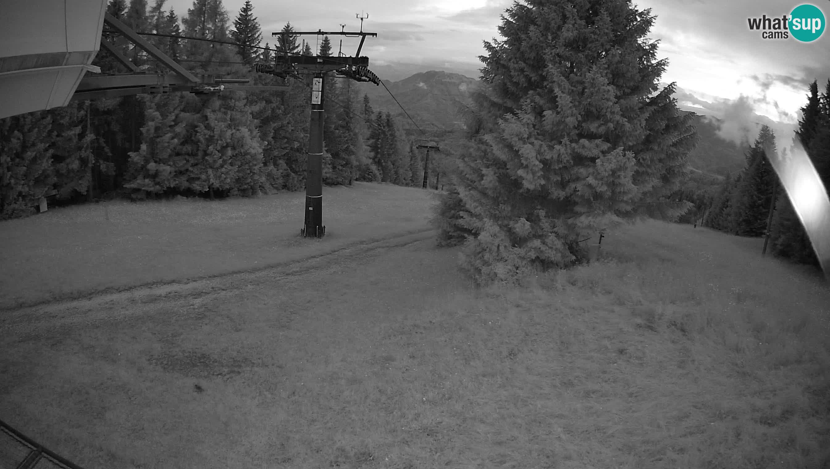Centre de ski de Cerkno webcam Lom – Slovénie