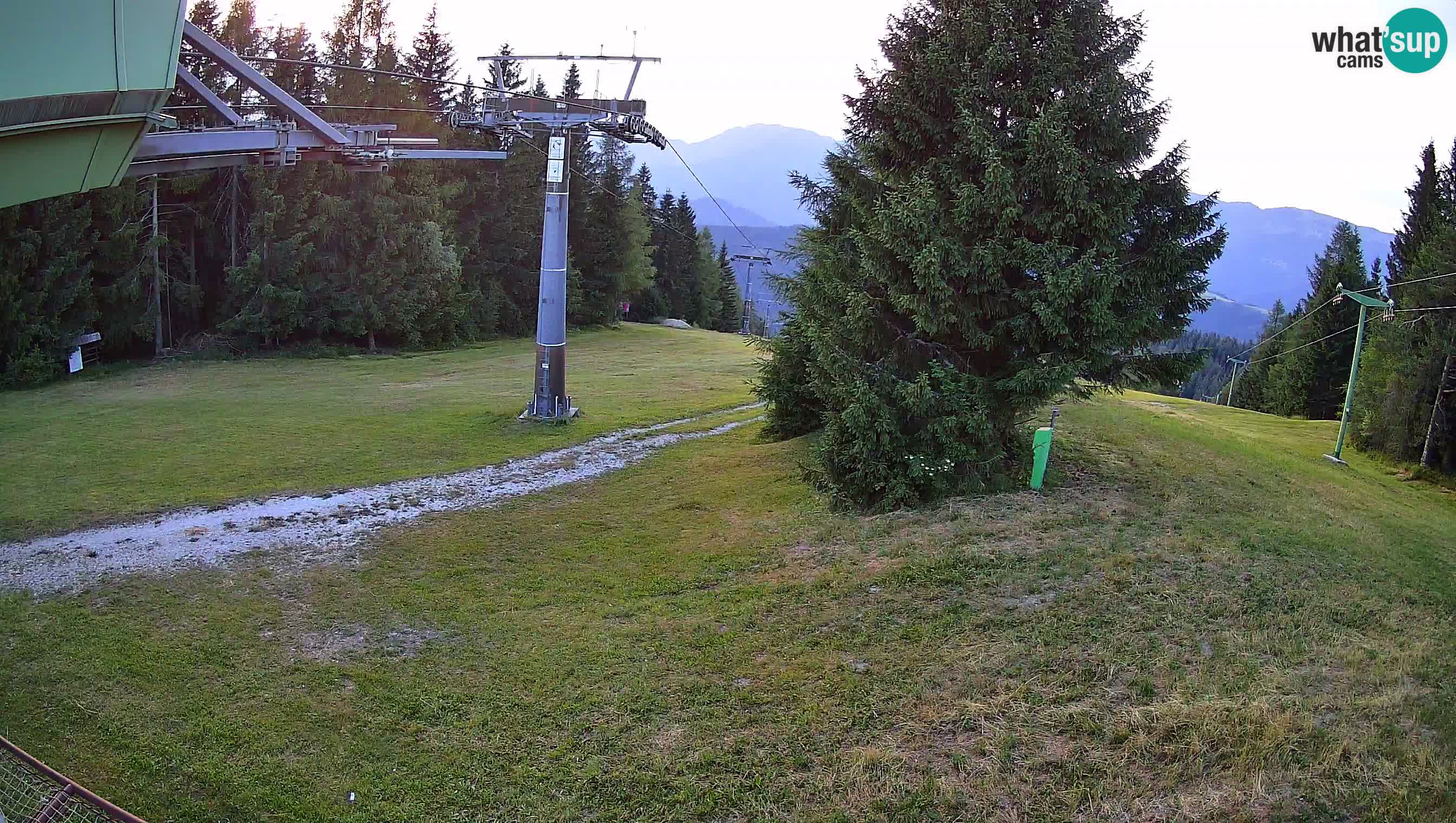 Skijalište Cerkno web kamera Lom – Slovenija