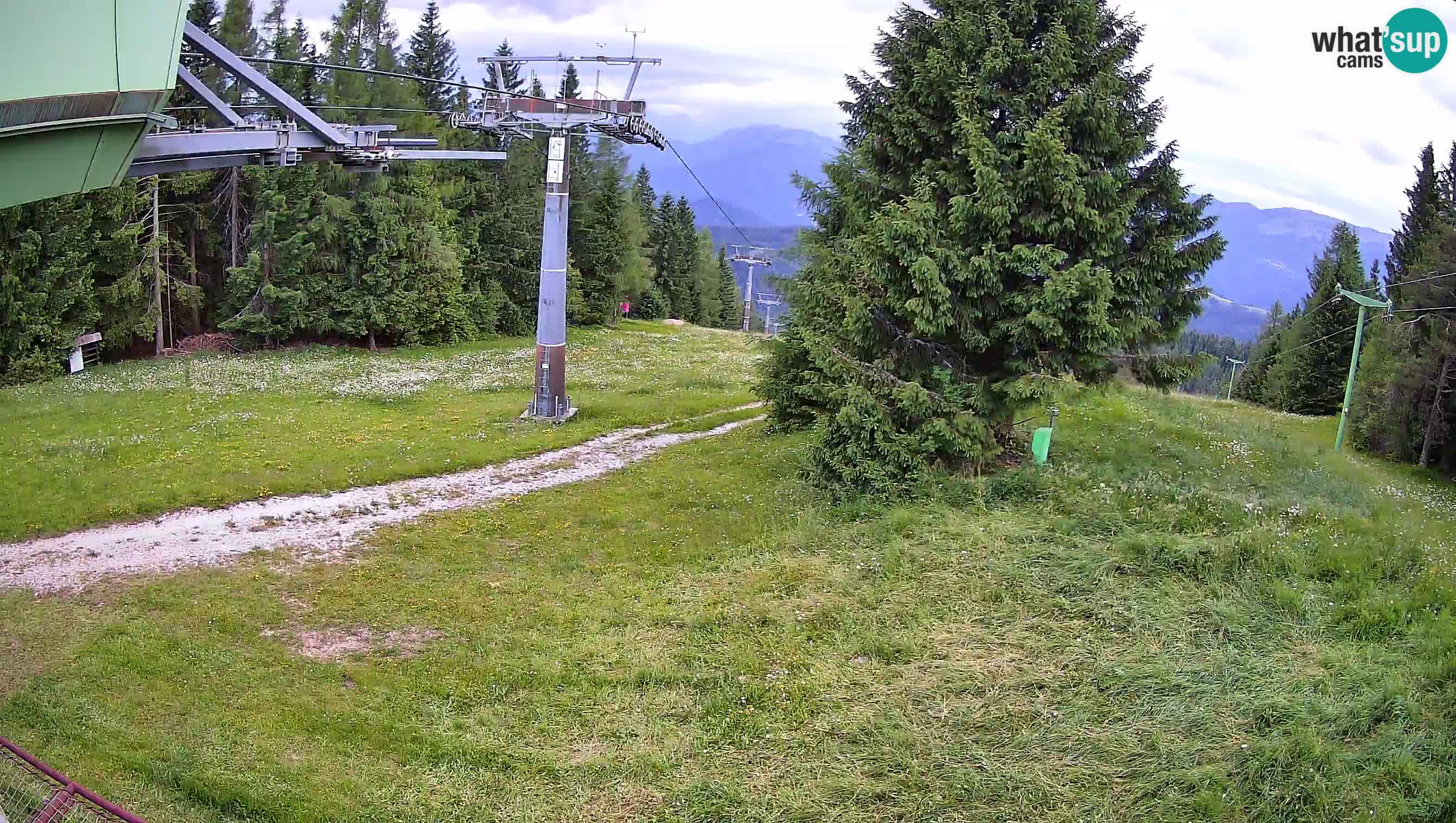 Skizentrum webcam Cerkno Lom – Slowenien