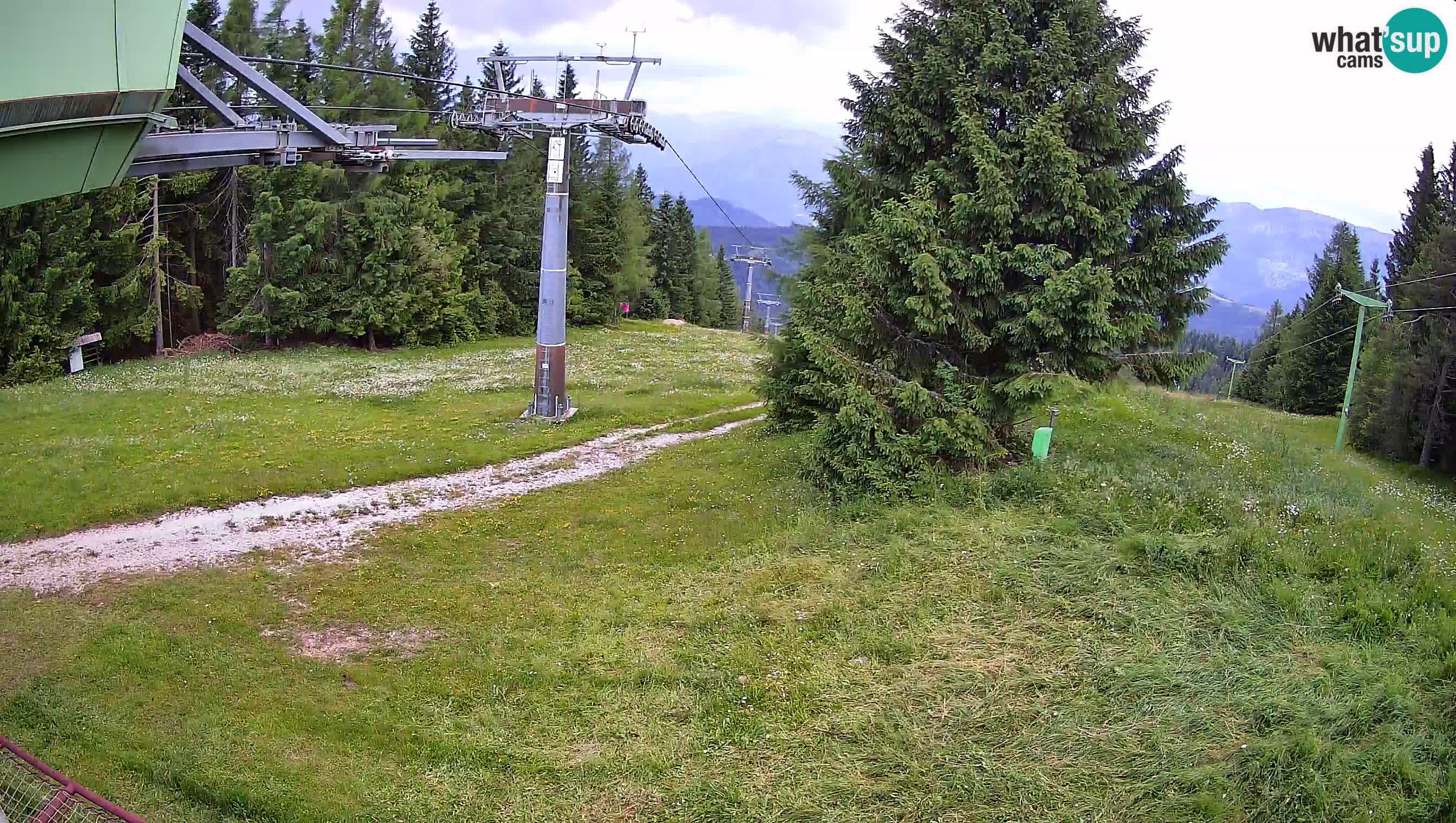Skijalište Cerkno web kamera Lom – Slovenija
