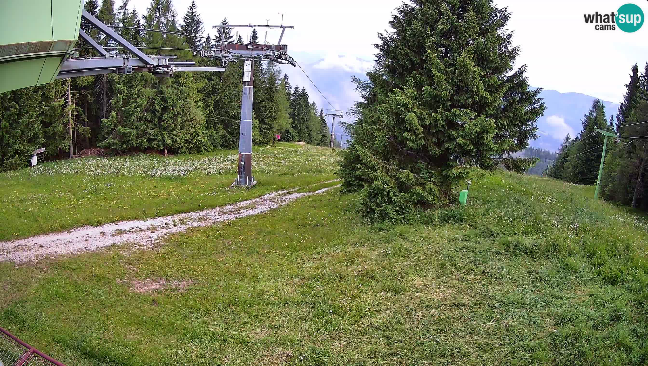 Cámara en vivo Estación de esquí de Cerkno Lom – Eslovenia