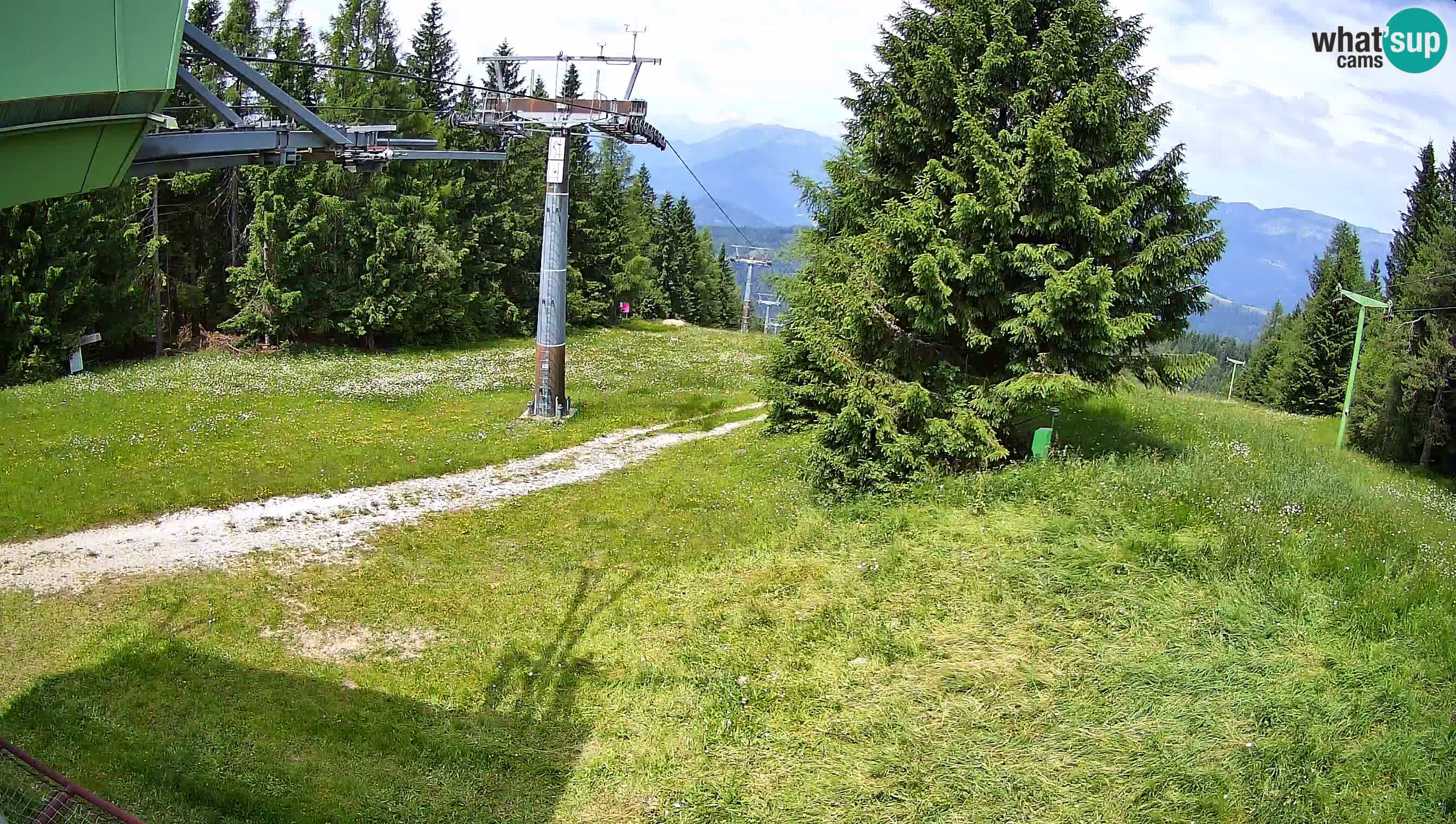 Cerkno Ski webcam Lom – Slovenia
