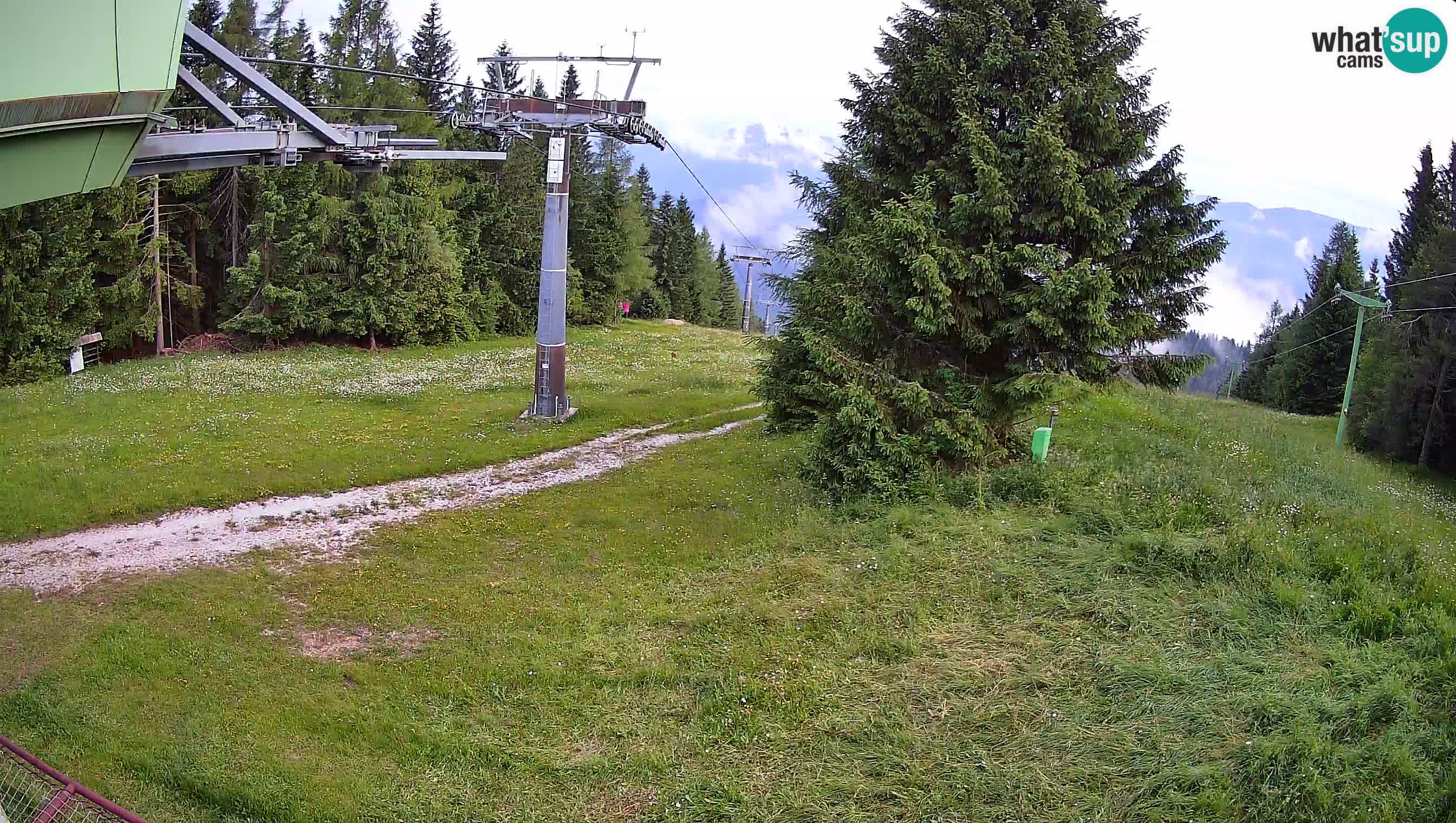 Skizentrum webcam Cerkno Lom – Slowenien