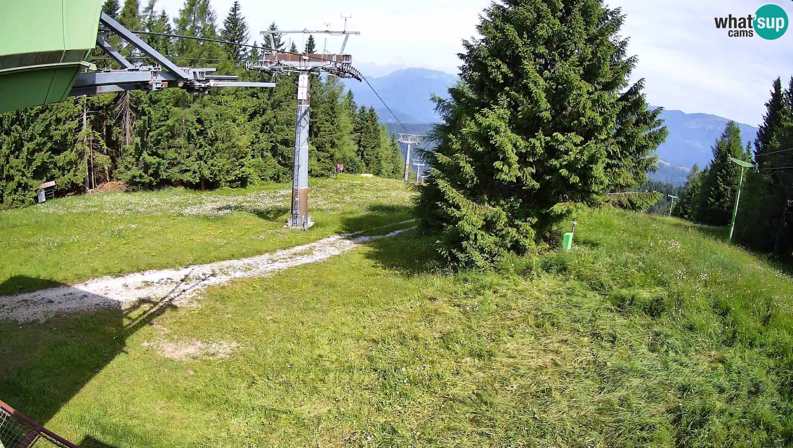 Skizentrum webcam Cerkno Lom – Slowenien