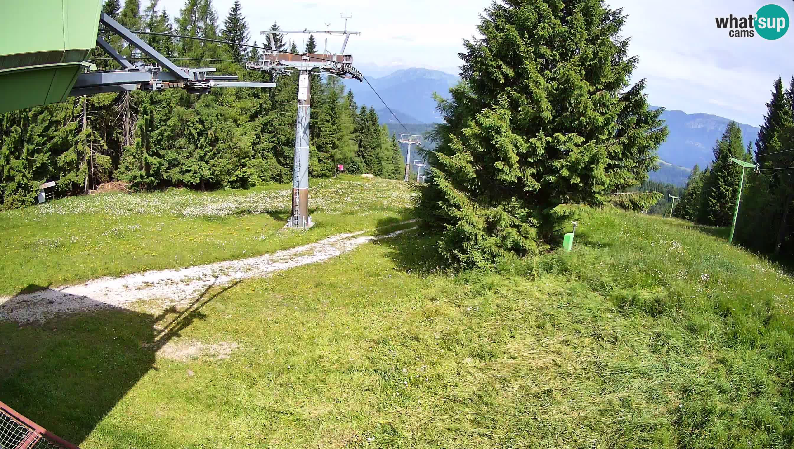 Skijalište Cerkno web kamera Lom – Slovenija