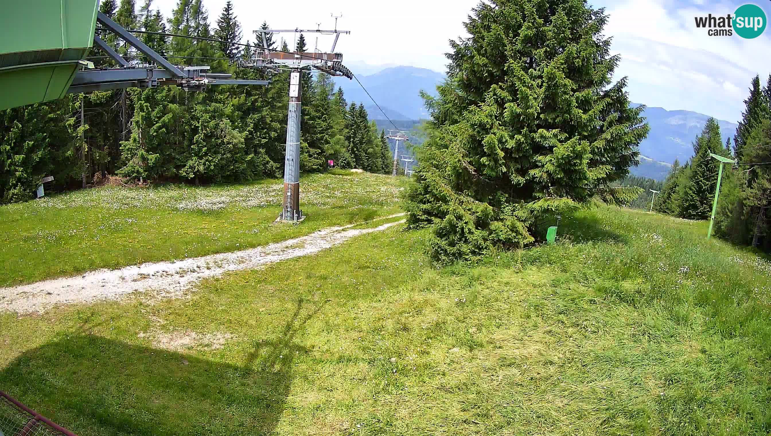 Skijalište Cerkno web kamera Lom – Slovenija