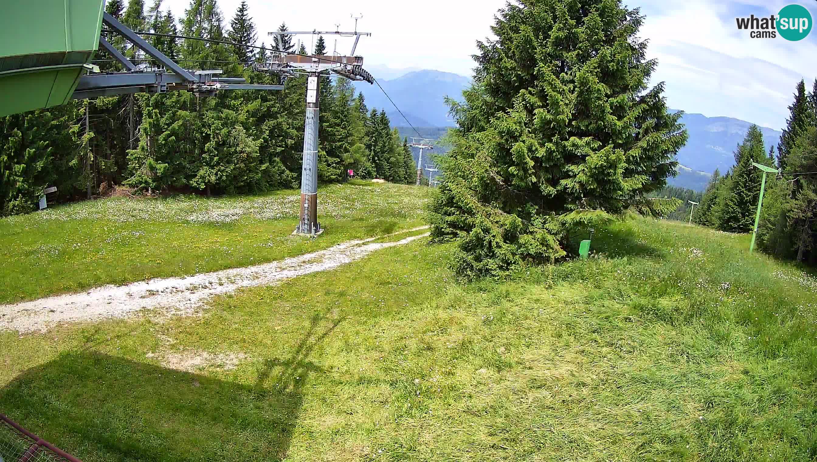 Skijalište Cerkno web kamera Lom – Slovenija