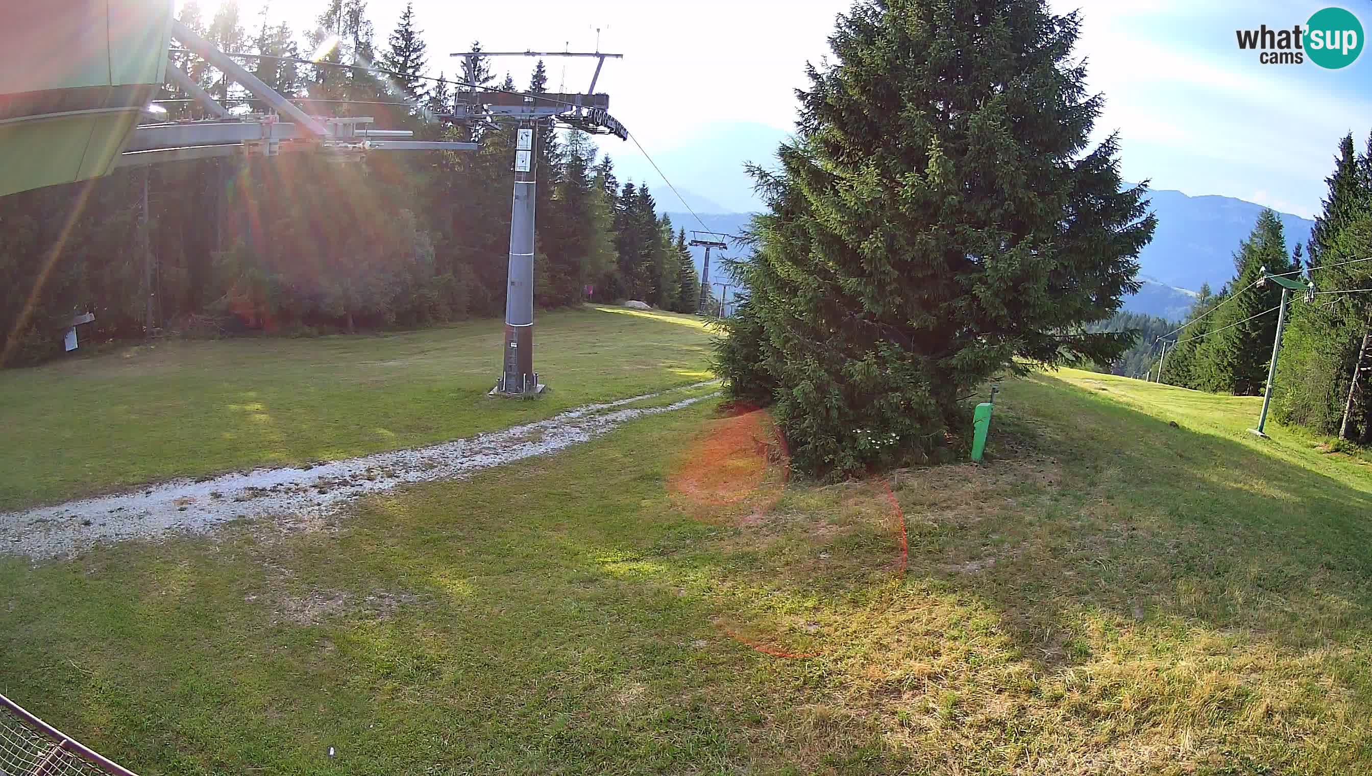 Centre de ski de Cerkno webcam Lom – Slovénie