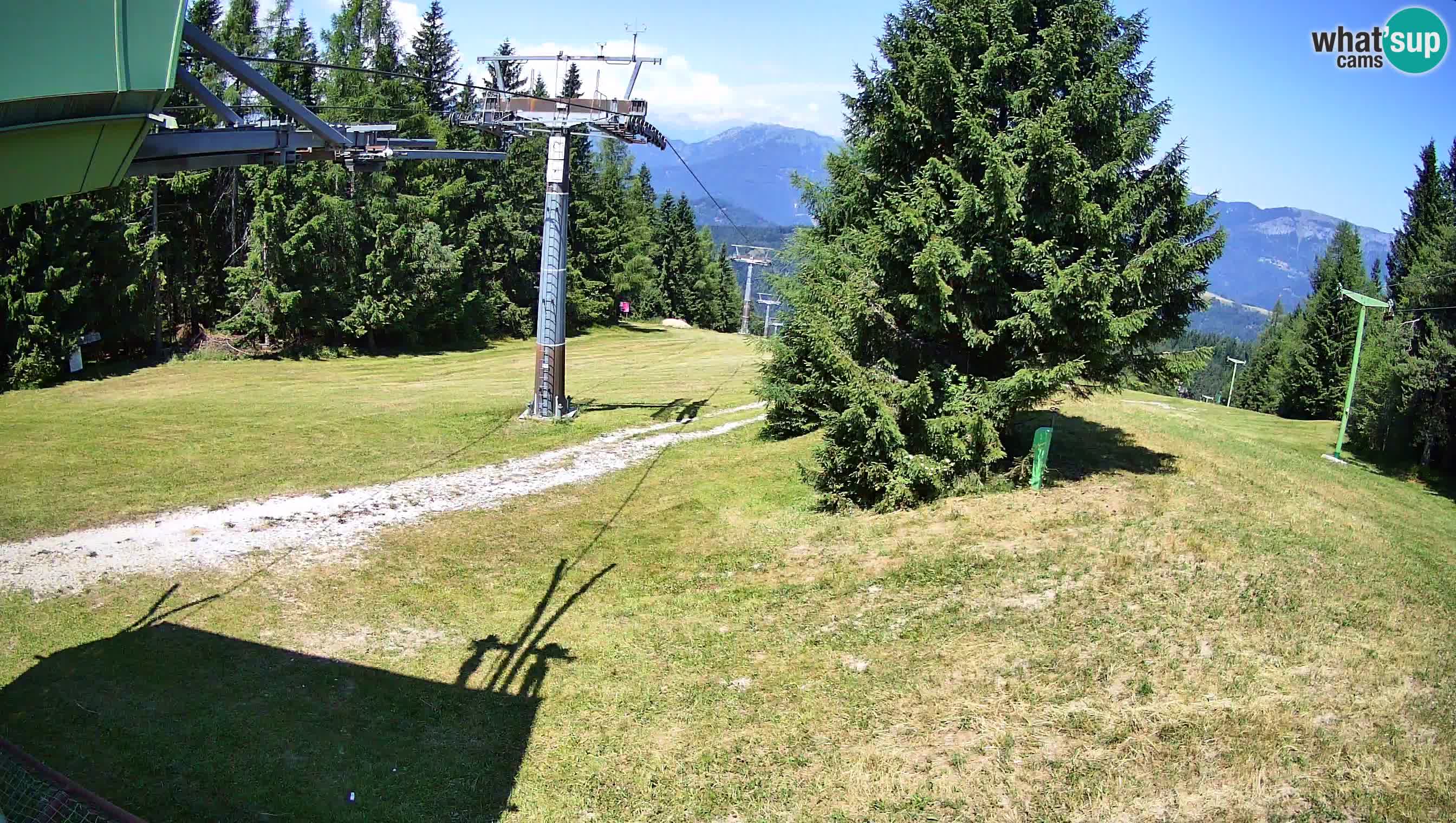 Centre de ski de Cerkno webcam Lom – Slovénie