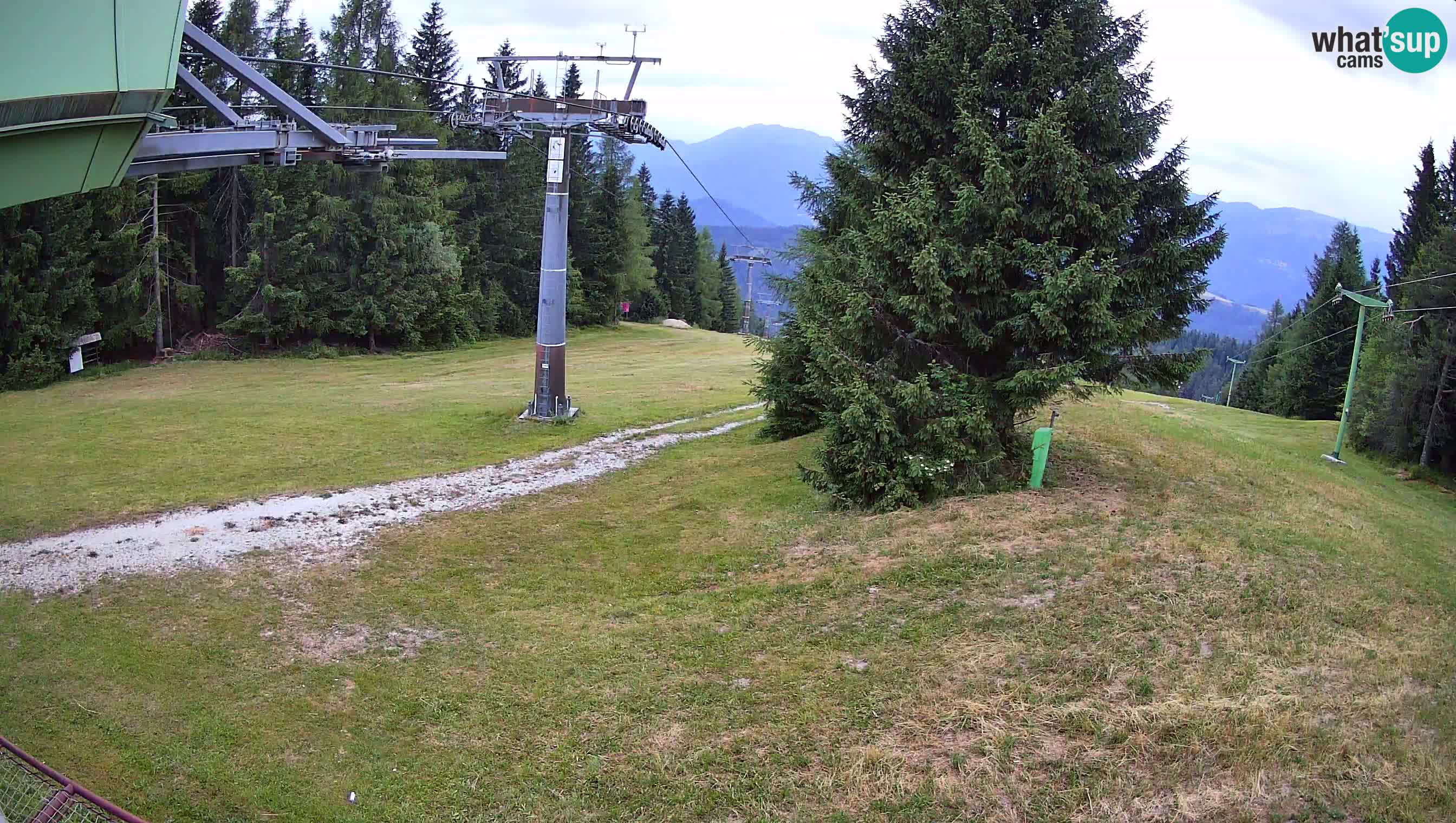 Centre de ski de Cerkno webcam Lom – Slovénie