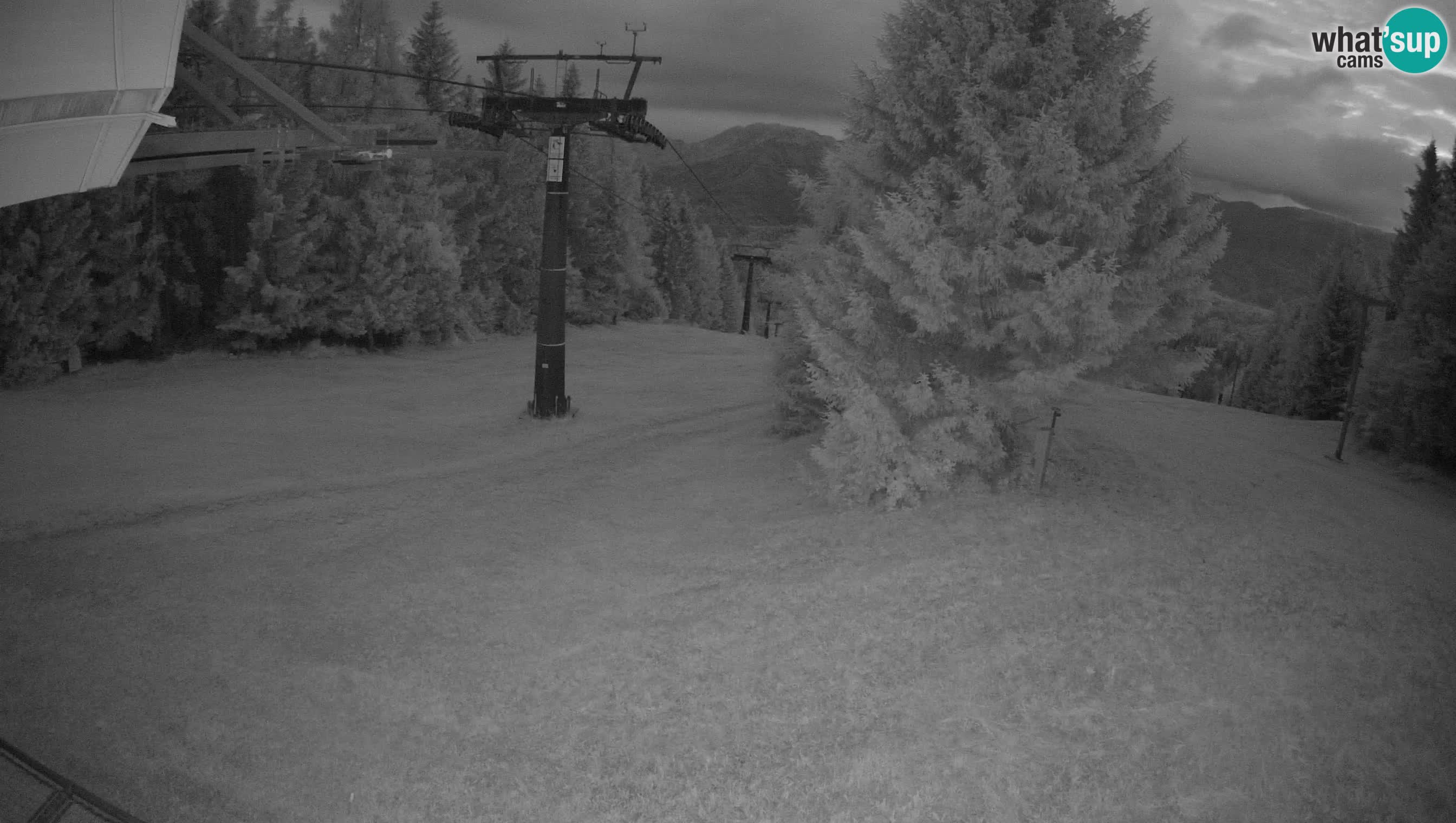Centre de ski de Cerkno webcam Lom – Slovénie