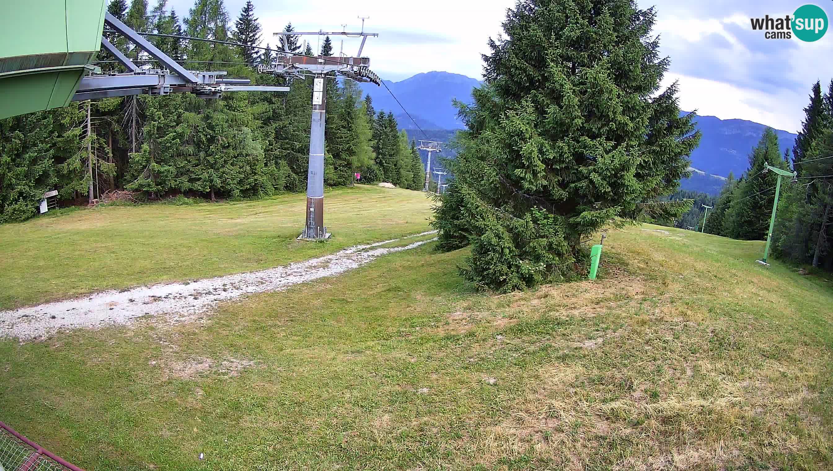 Skijalište Cerkno web kamera Lom – Slovenija