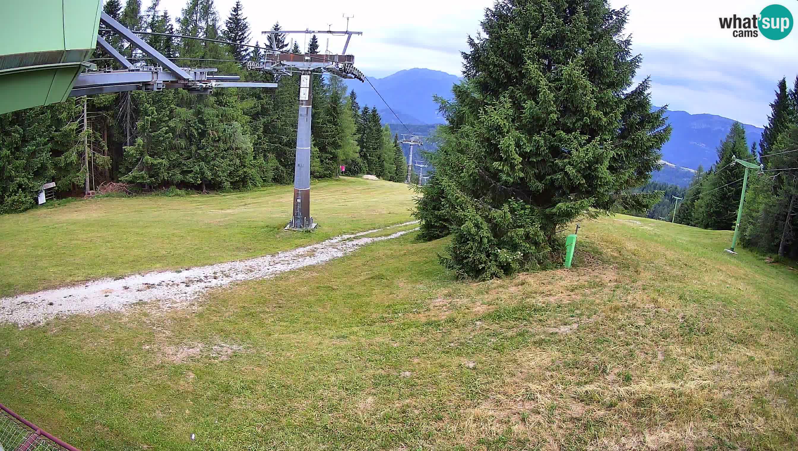 Centre de ski de Cerkno webcam Lom – Slovénie