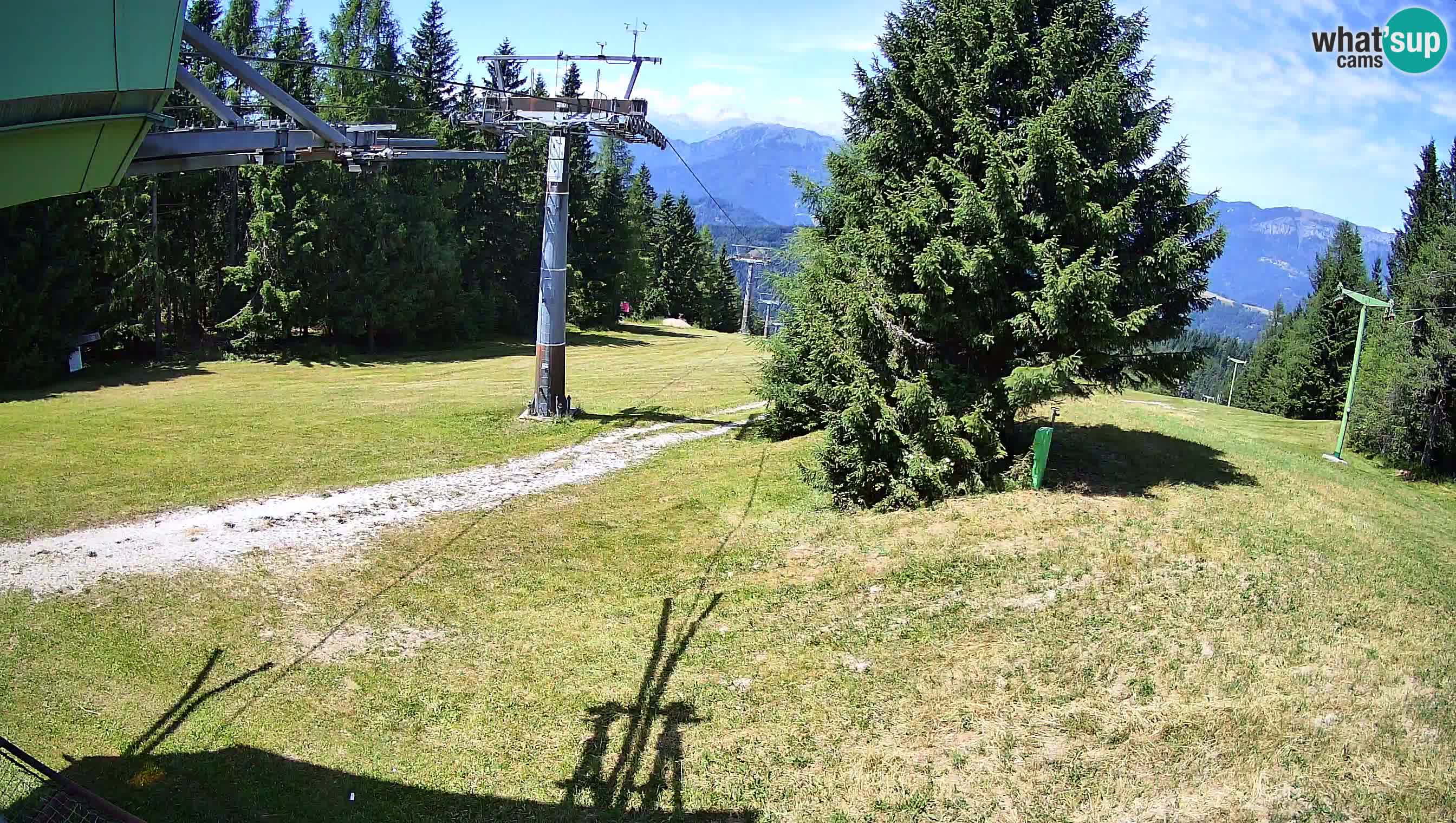 Centre de ski de Cerkno webcam Lom – Slovénie